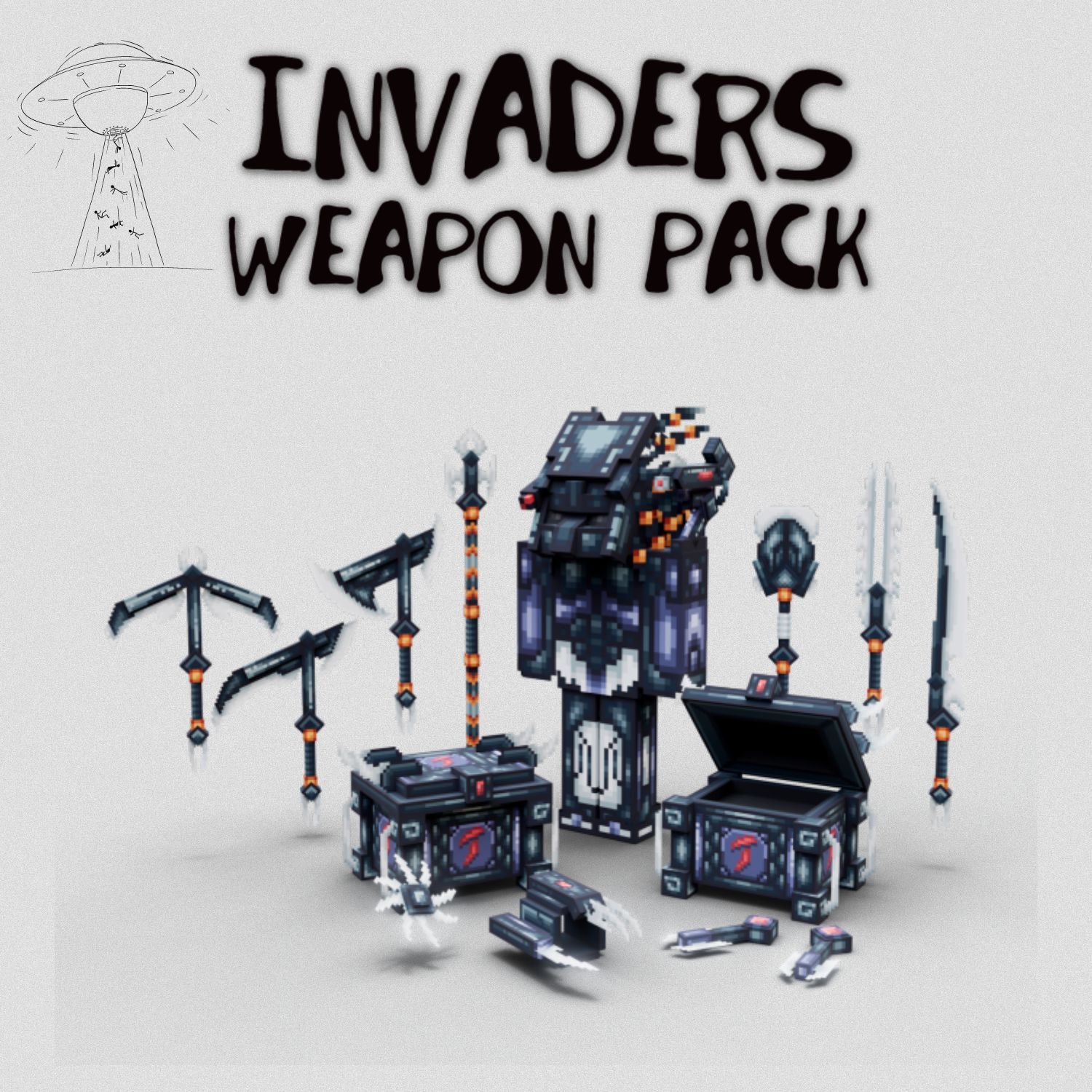 Invader Animated Weapon & Tool Pack preview image