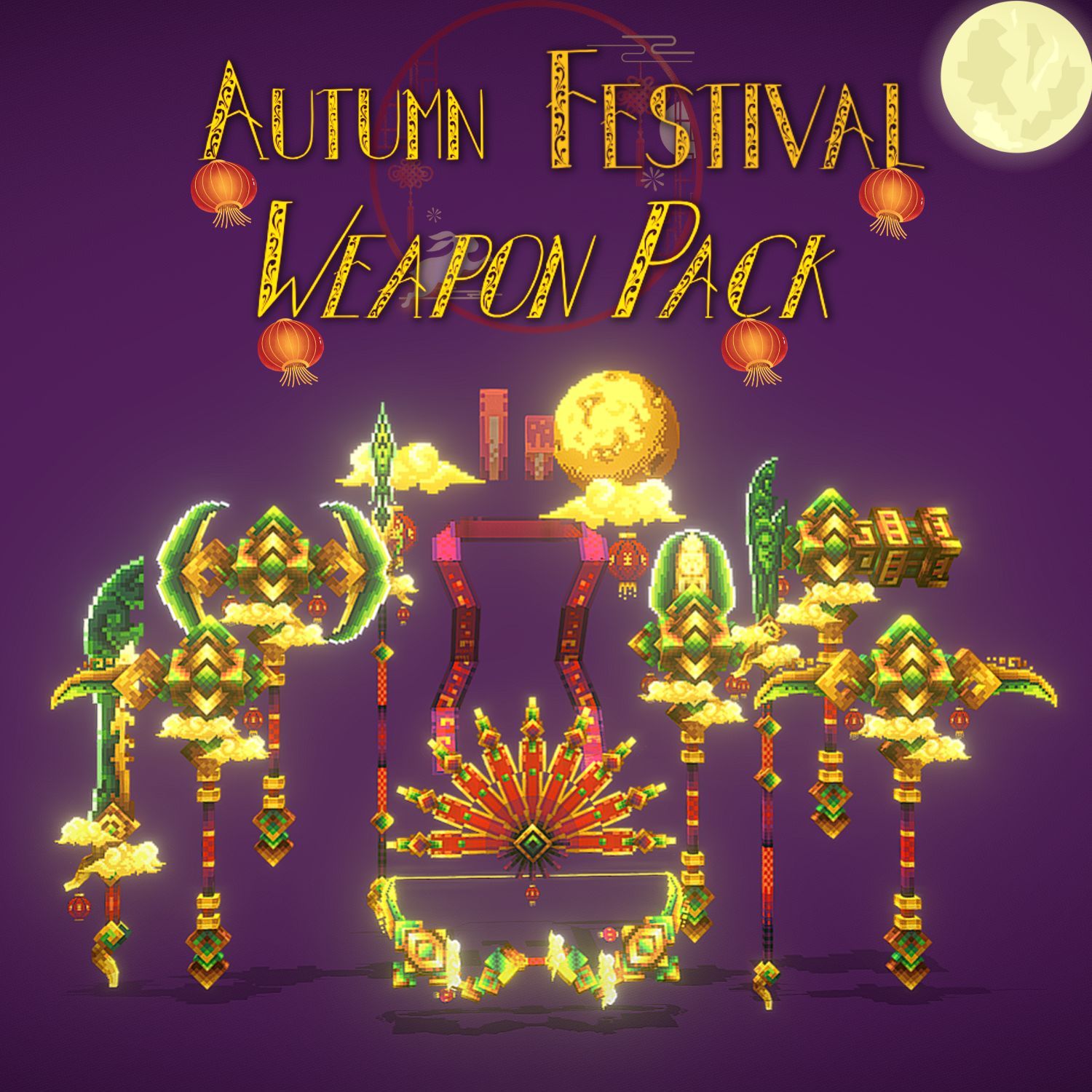 Autumn Festival Animated Weapon Set preview image