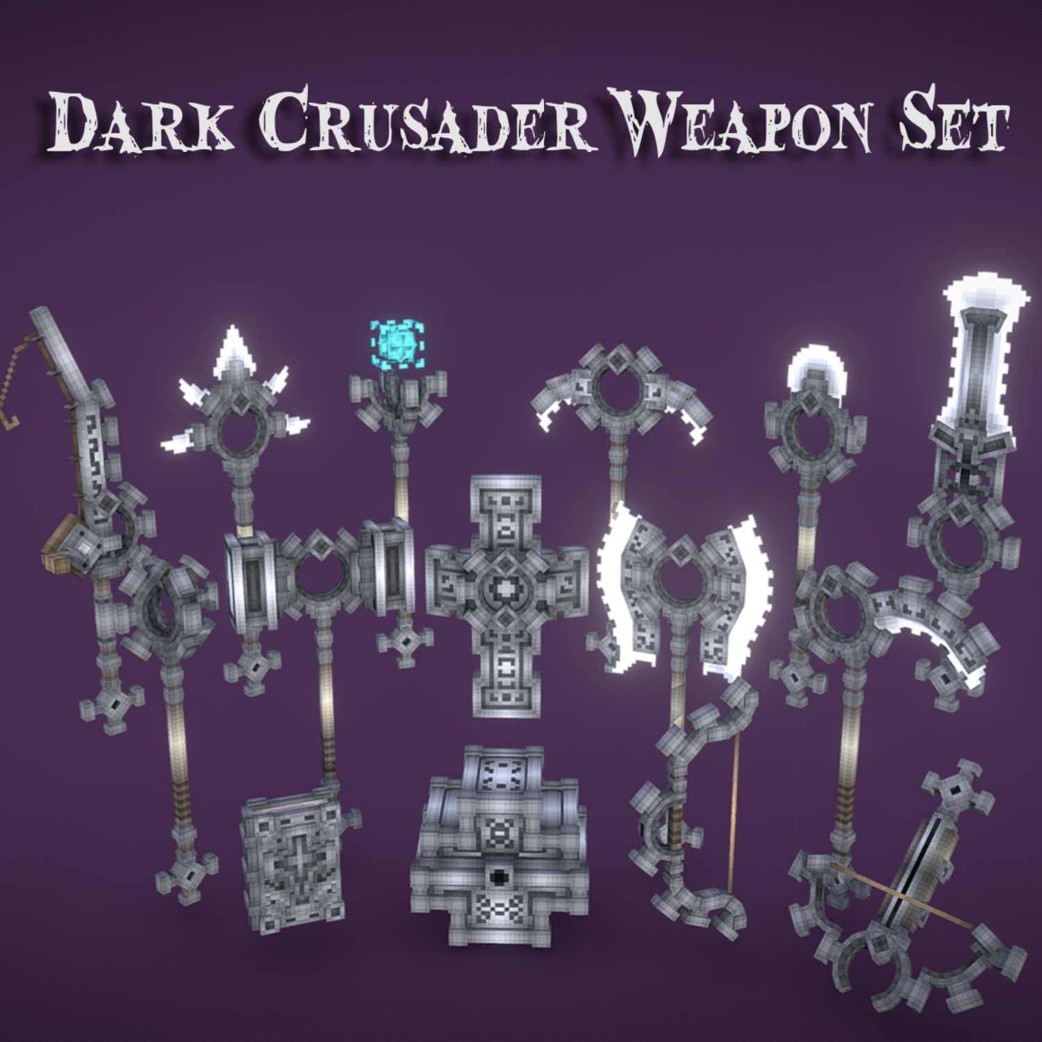 Dark Crusader Weapon Set preview image