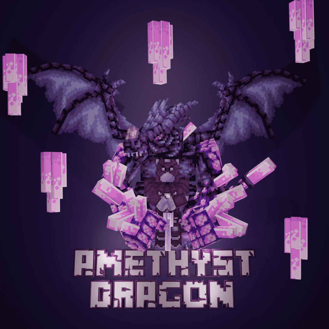 Amethyst Dragon Boss Battle Mount preview image