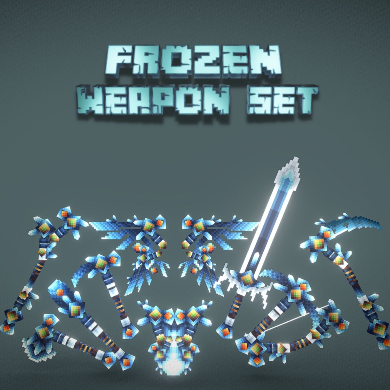 Frozen Weapon Animated Set preview image