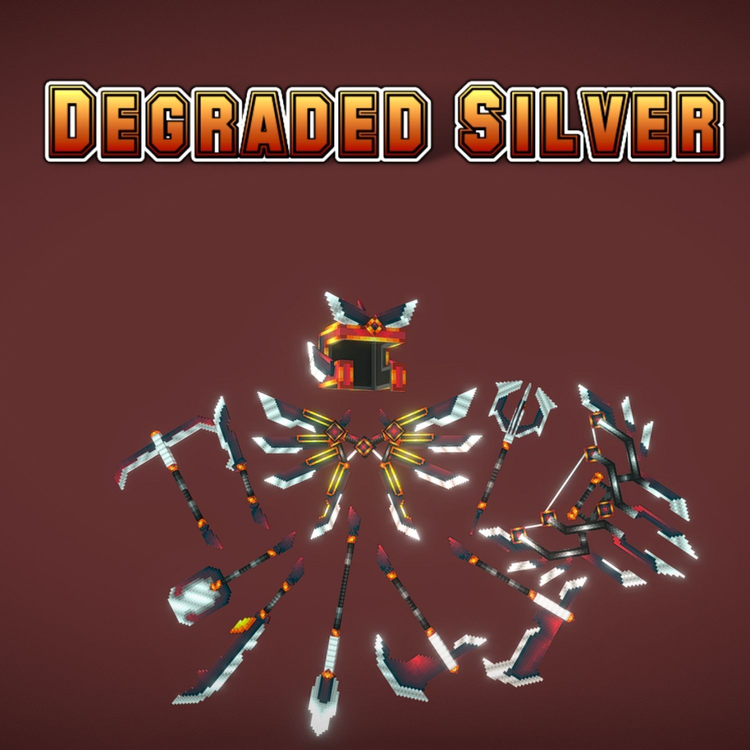 Degraded Silver Weapon Set preview image