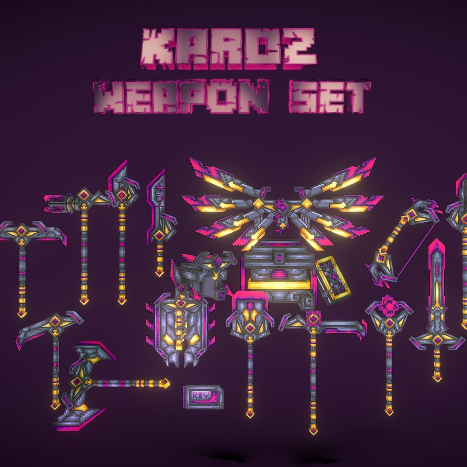 Karoz Grand Animated Weapon & Tools Pack preview image