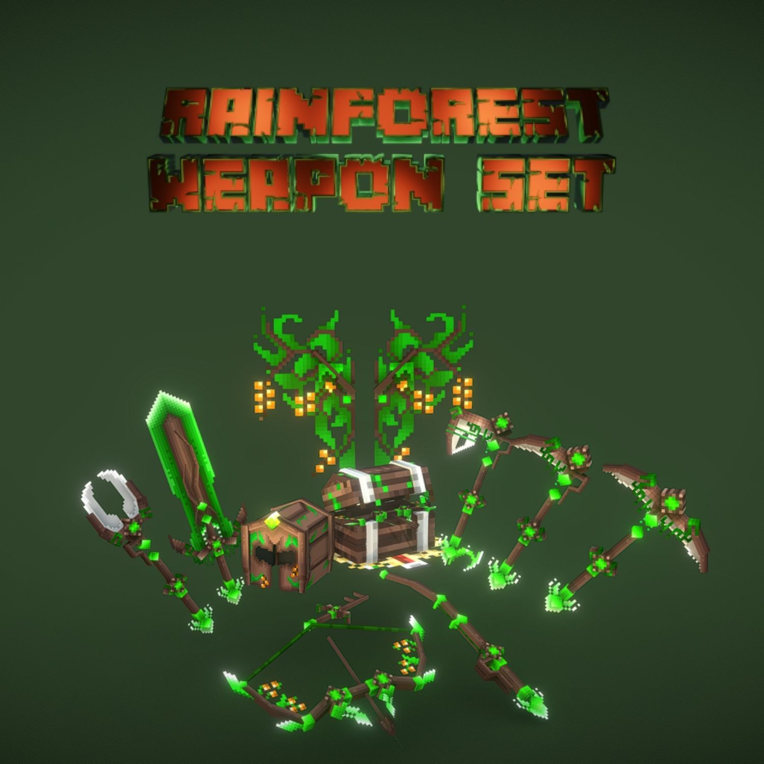 Rainforest Weapon &amp; Tool Set preview image