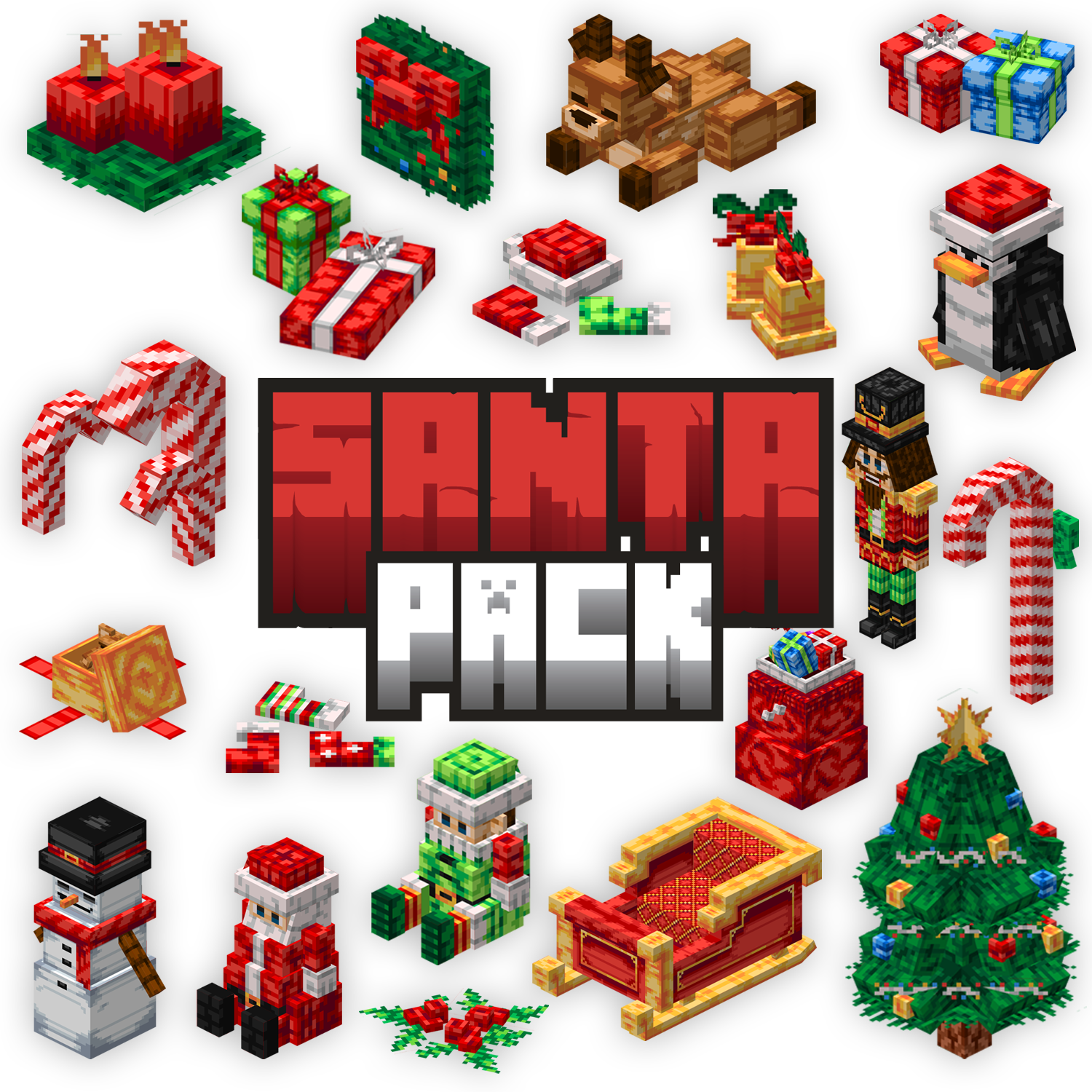 Santa Decoration Pack preview image