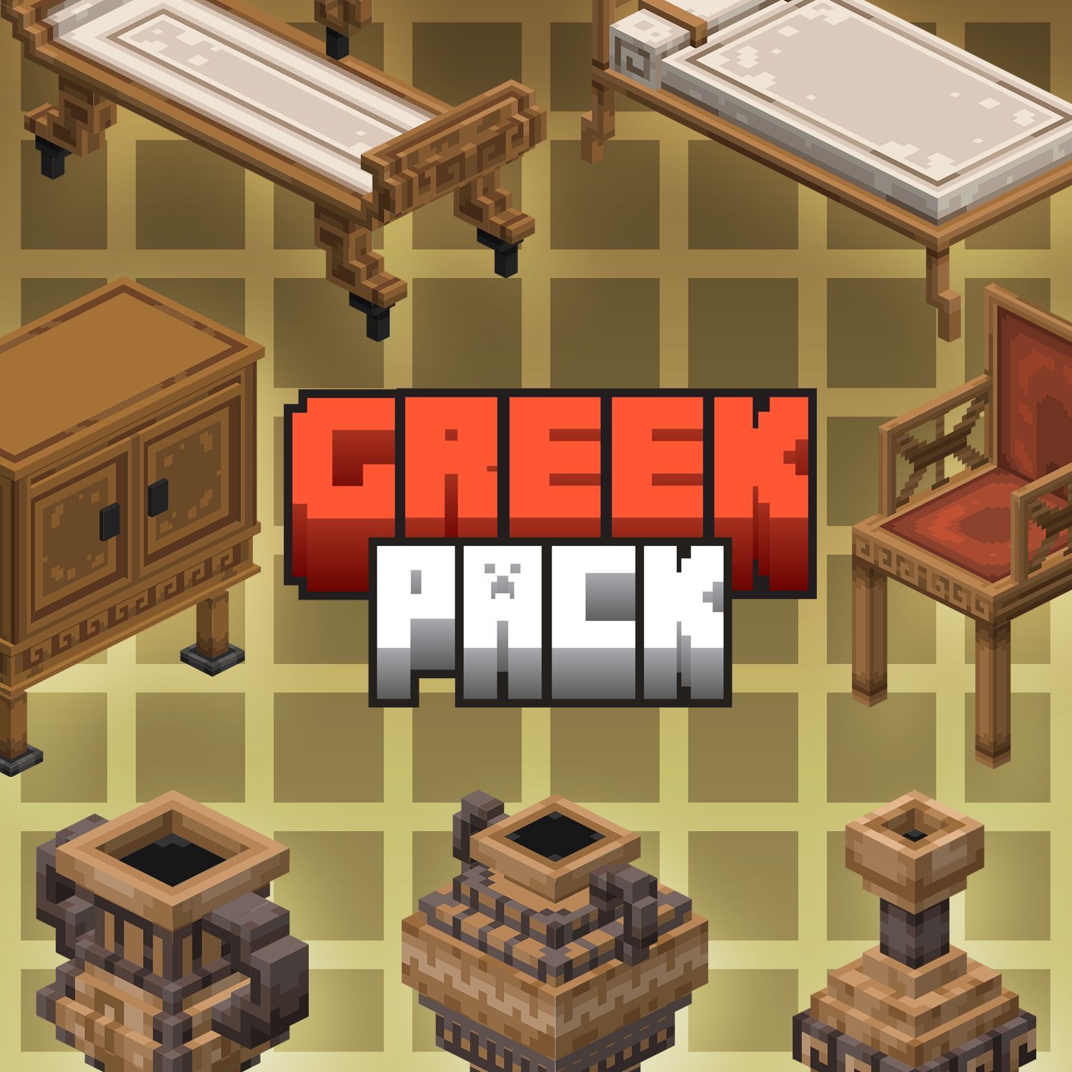 Greek Furniture Pack Volume 1 preview image