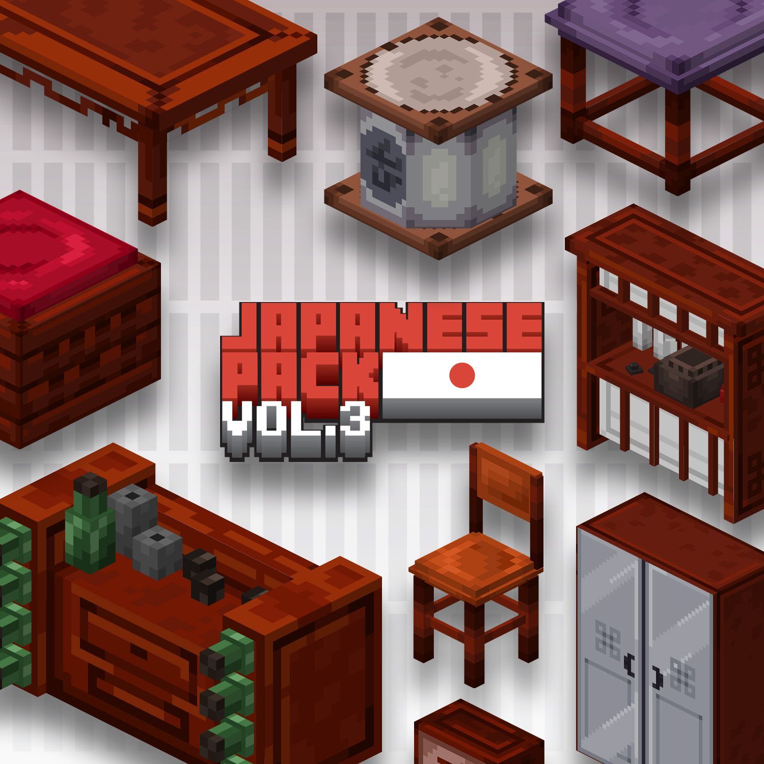 Japanese Furniture Pack Volume 3 preview image