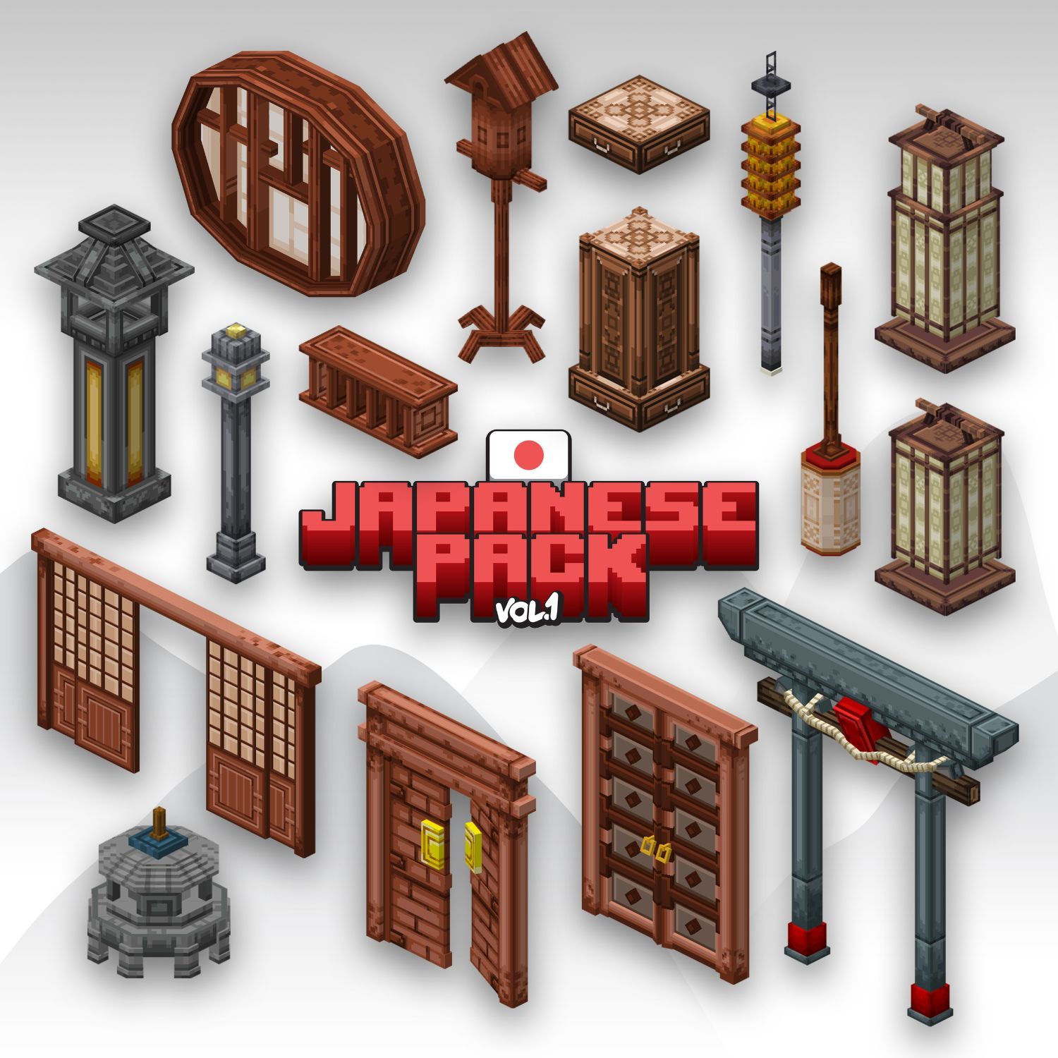 Japanese Furniture Pack Volume 1 preview image