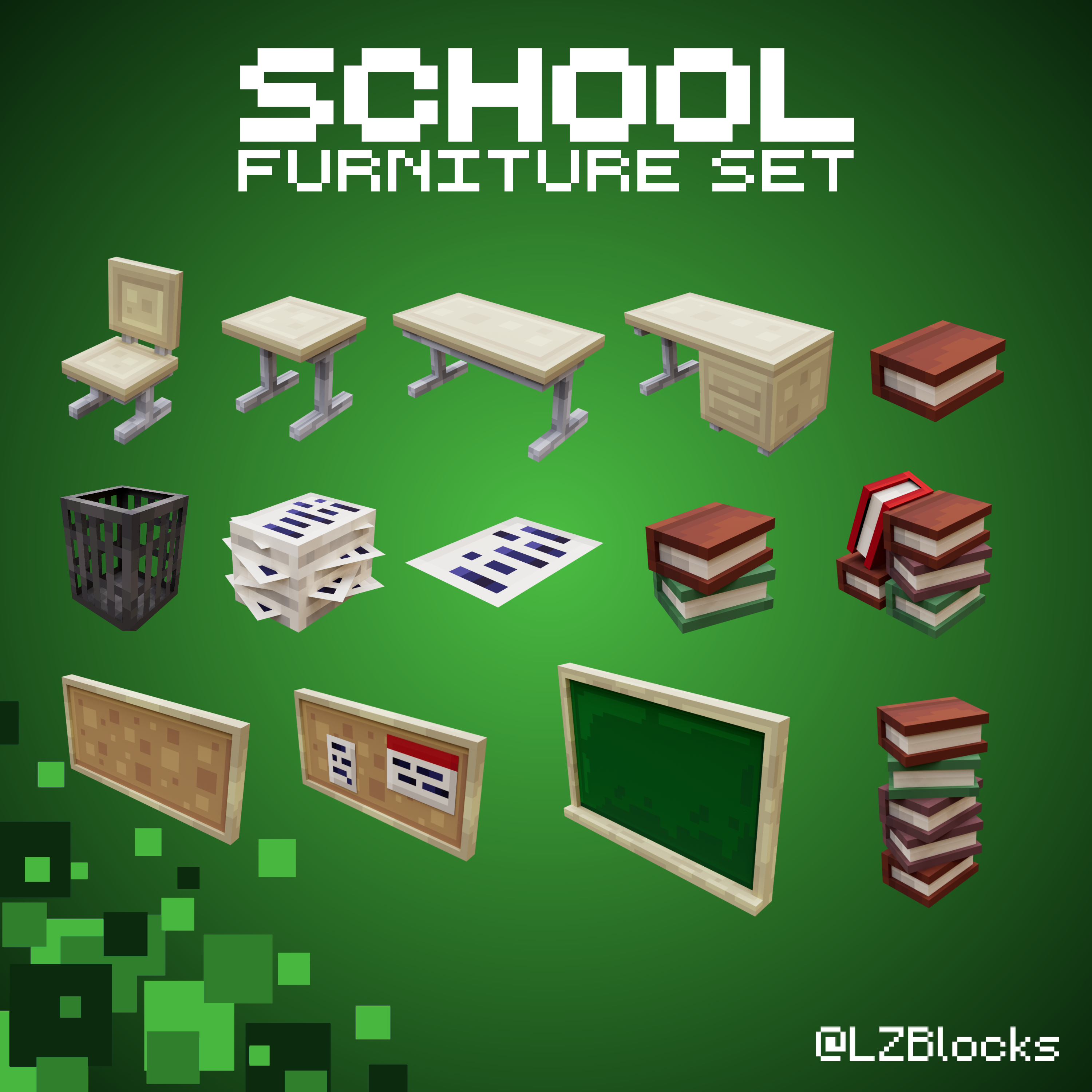 School Furniture Set preview image