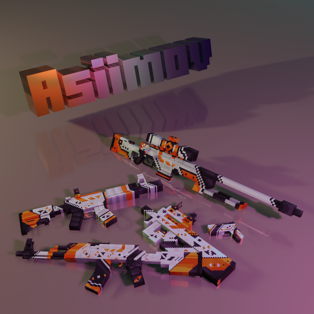 Asiimov Gun Pack preview image