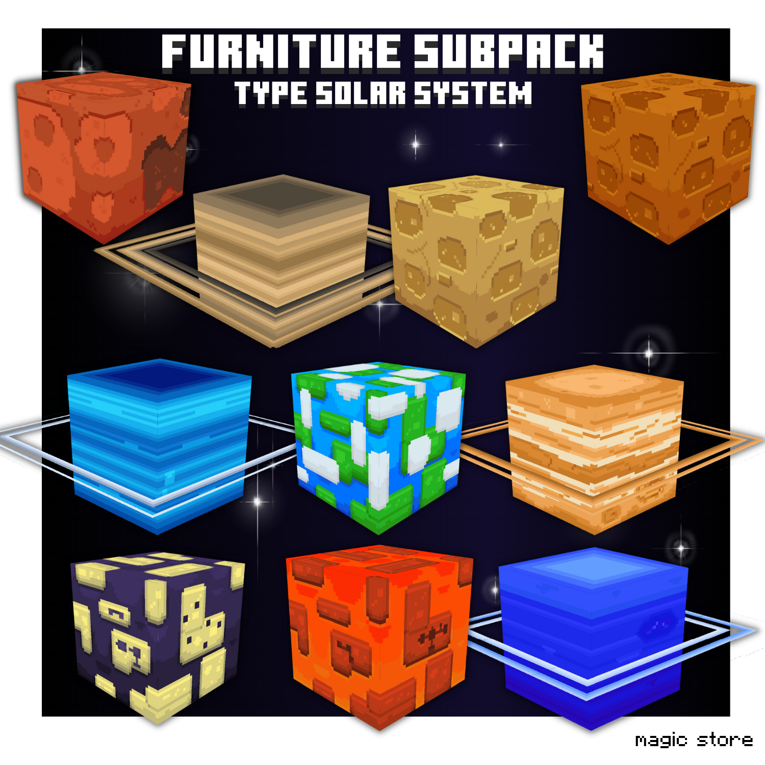 Furniture Subpack - Planet / Solar System preview image
