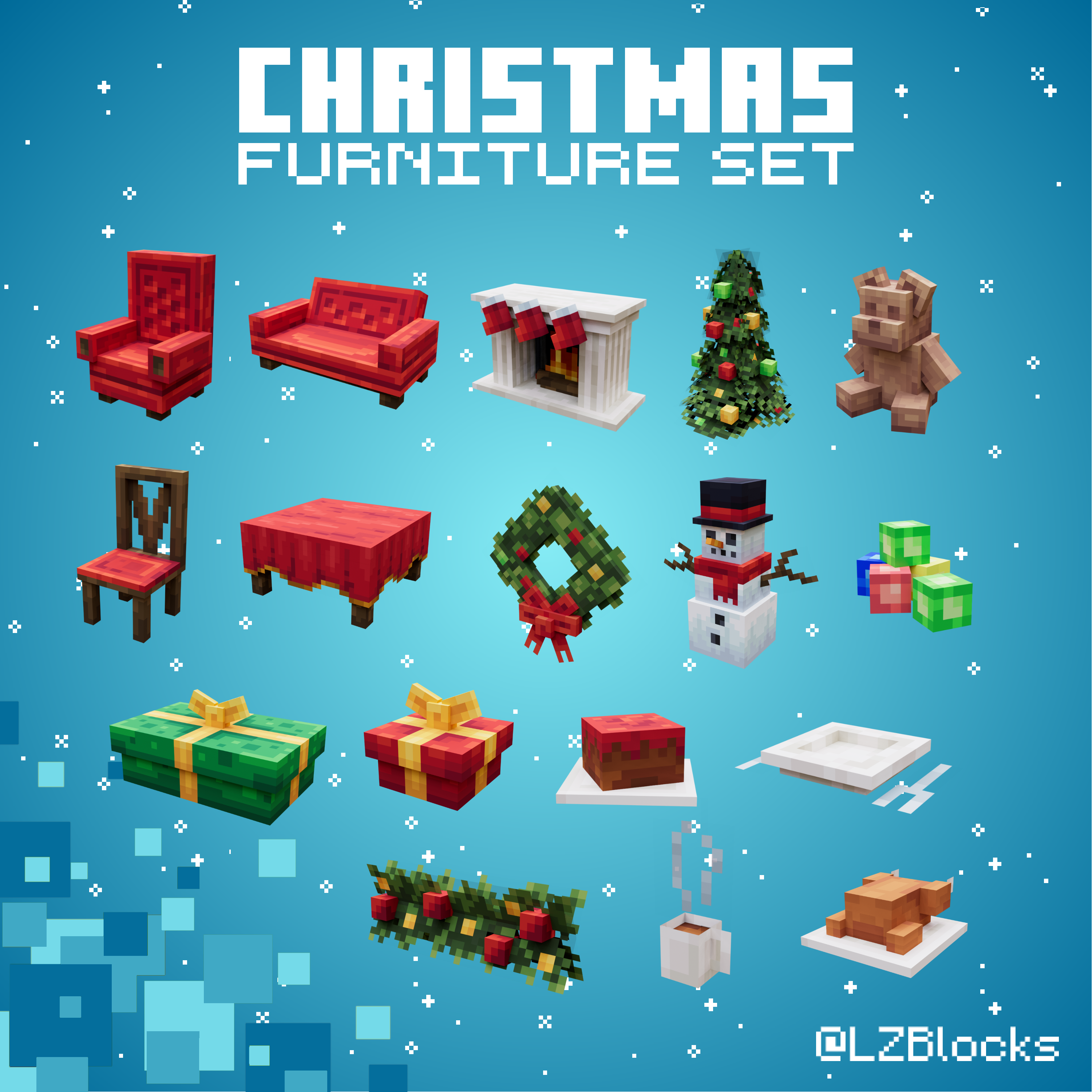 Christmas Furniture Set preview image