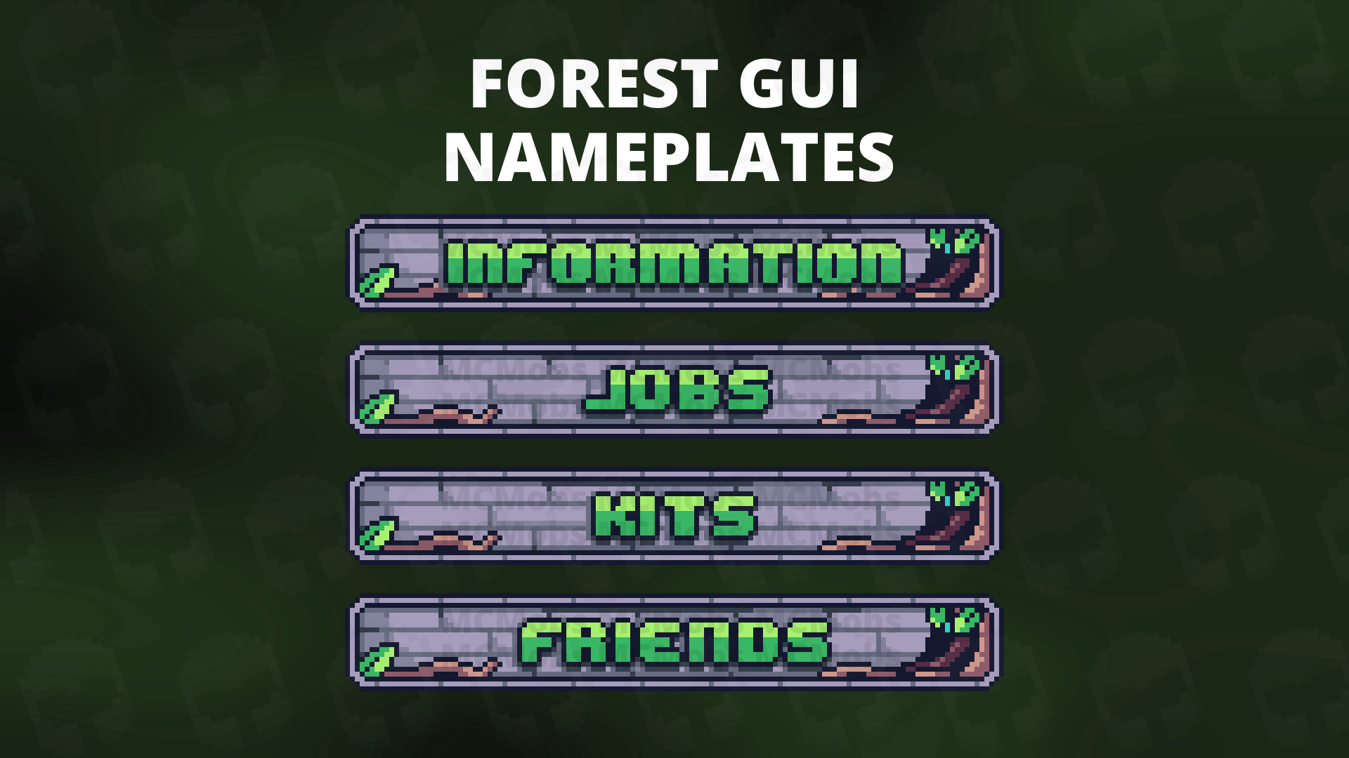 Forest GUI Nameplates preview image