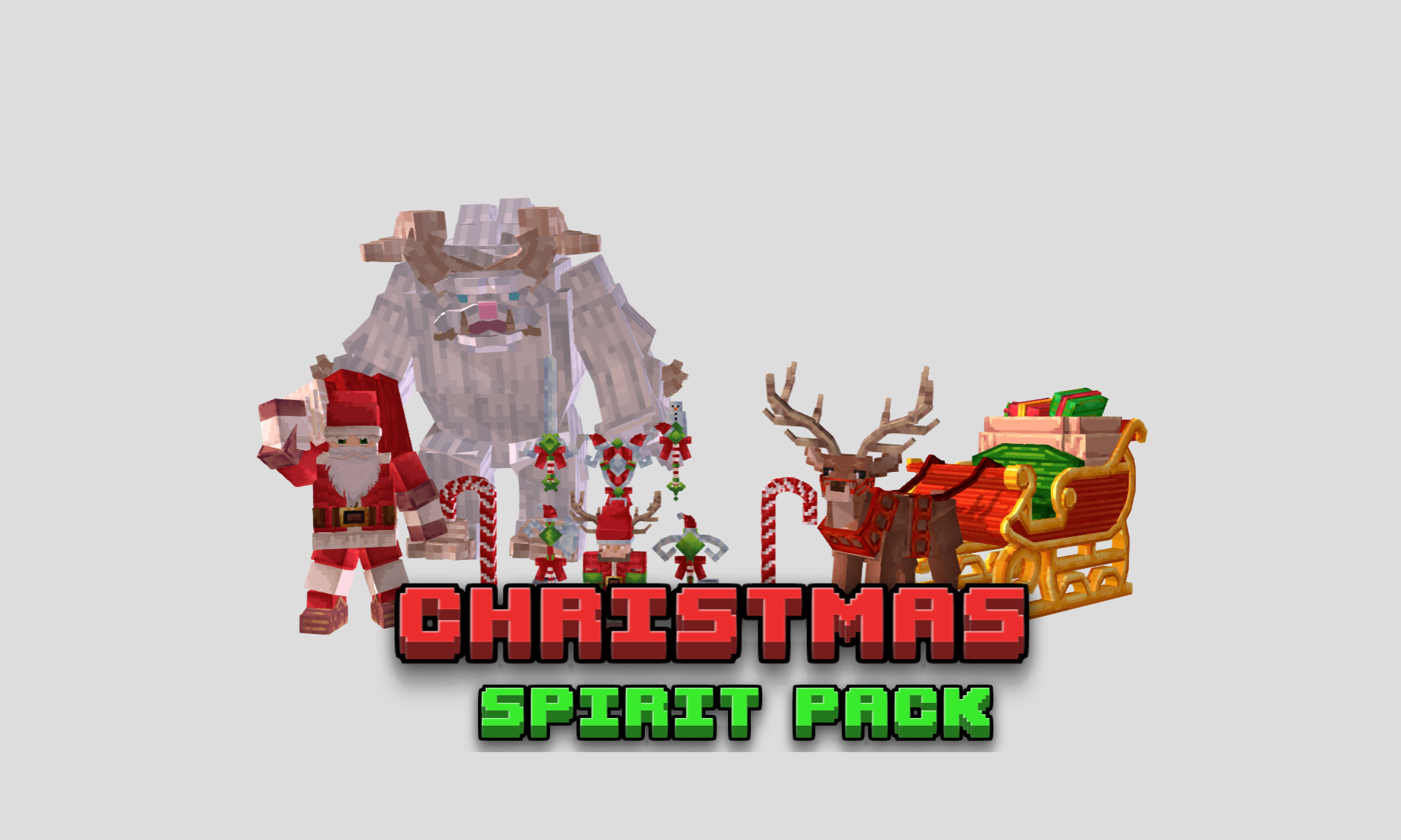 Christmas Spirit Pack! | Boss Fights, Armor and Toolset (ItemsAdder/Oraxen Config) preview image