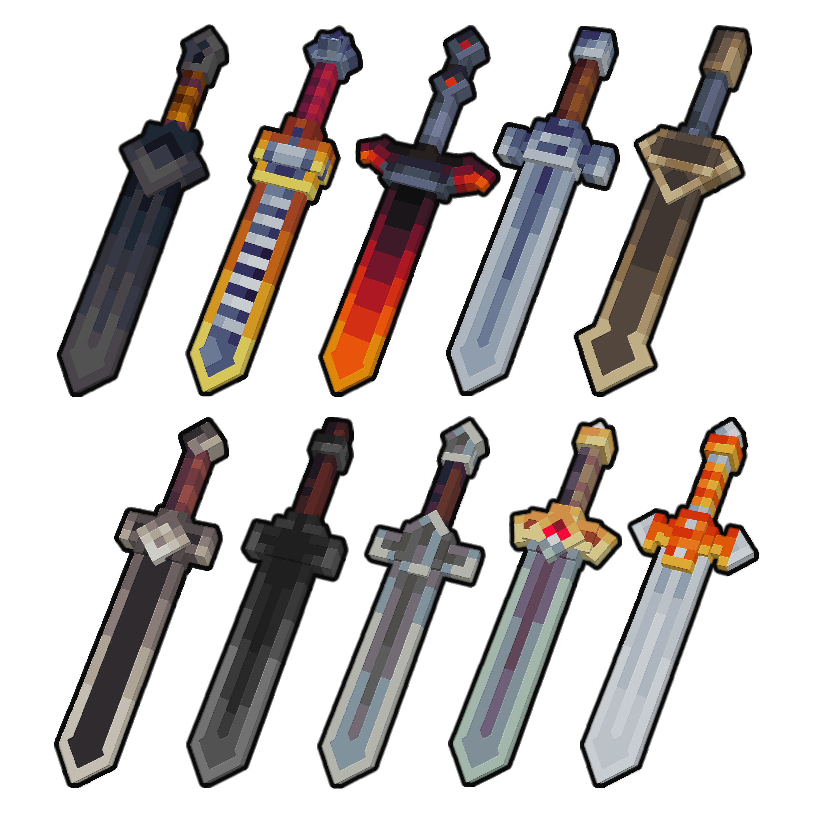 Minecraft Adventurer Swords Pack Volume 3 preview image