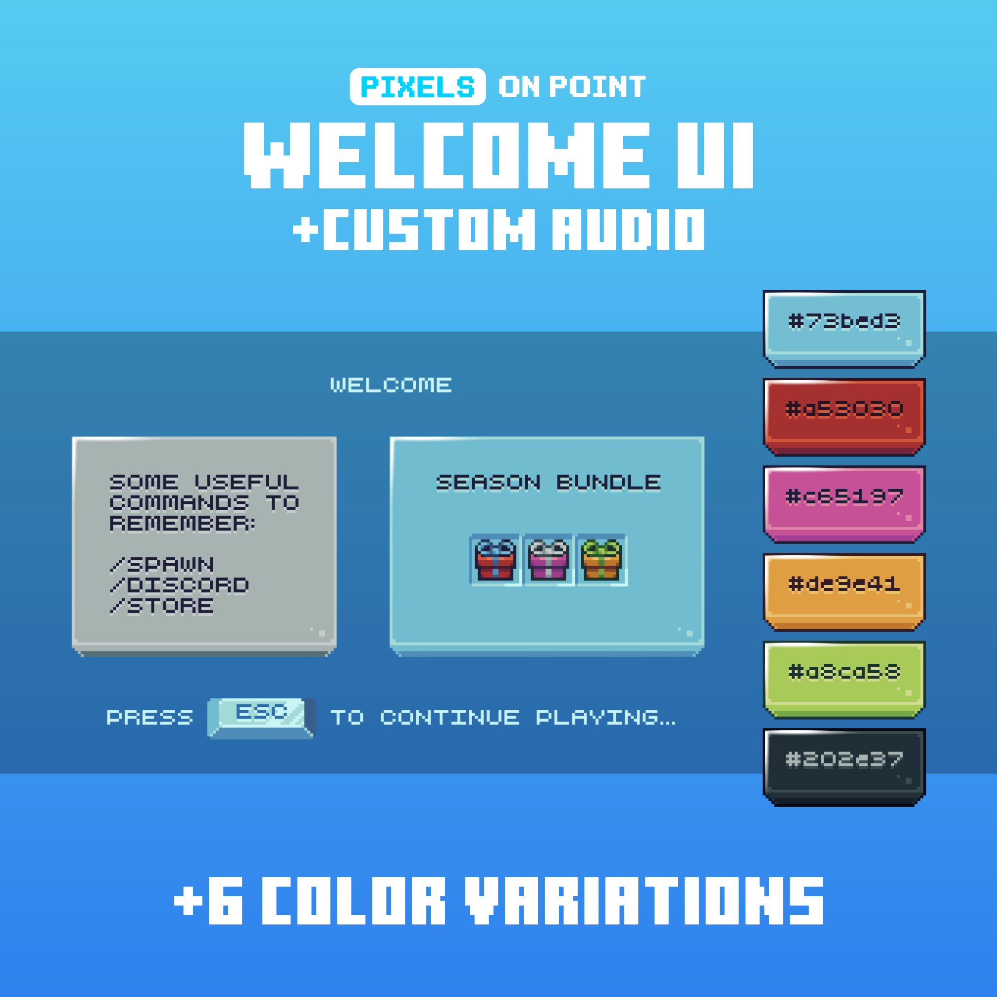 Welcome UI preview image