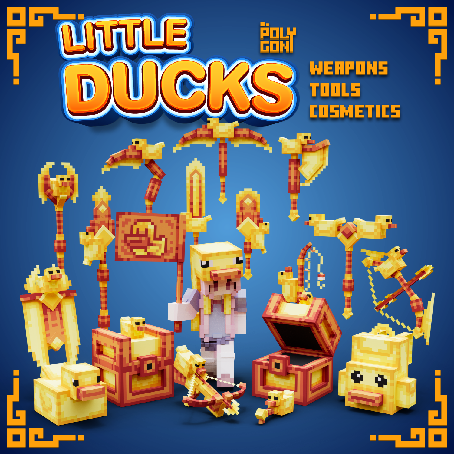 Little Duck Weapons, Tools & Cosmetics Set preview image