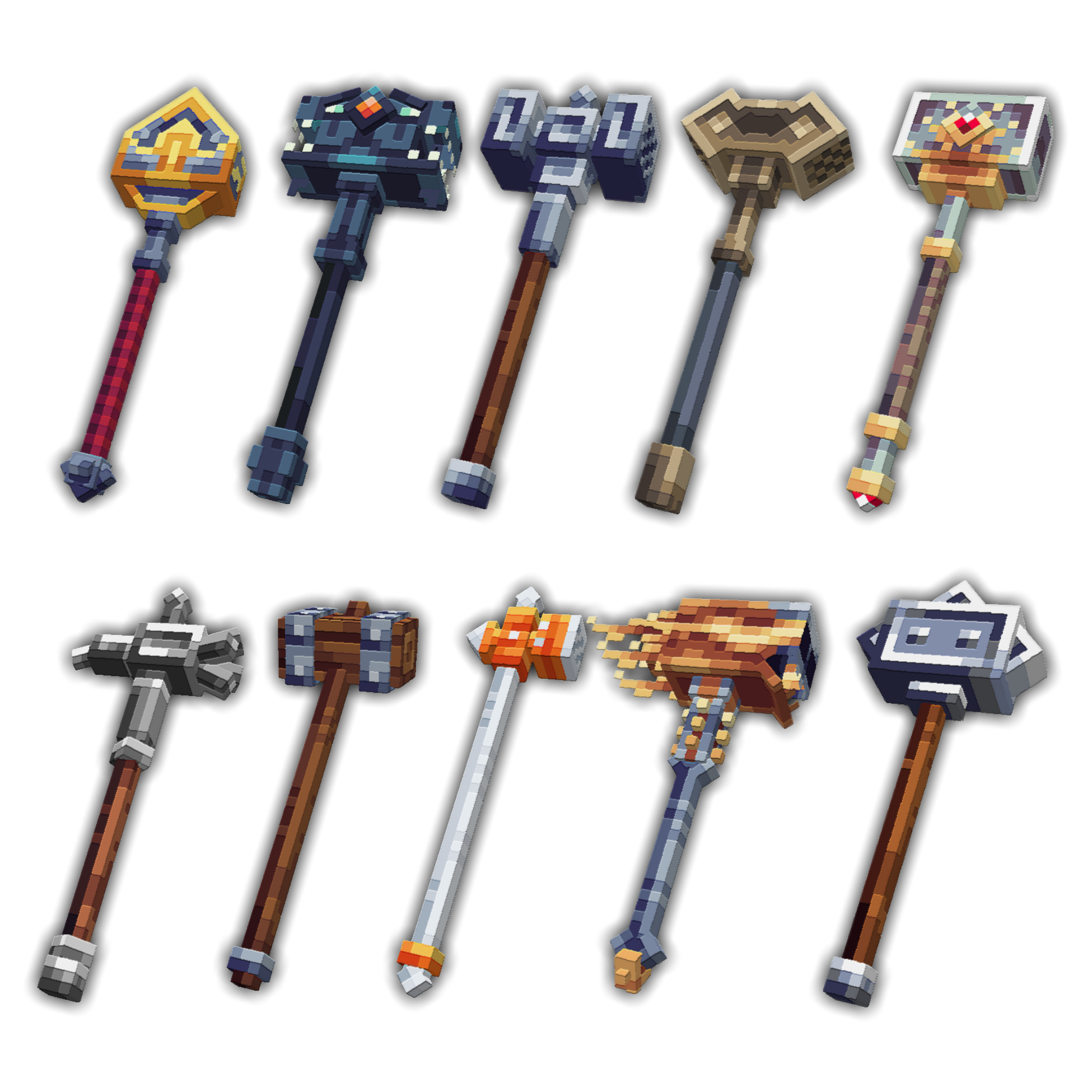 Minecraft Adventurer Hammers Pack preview image