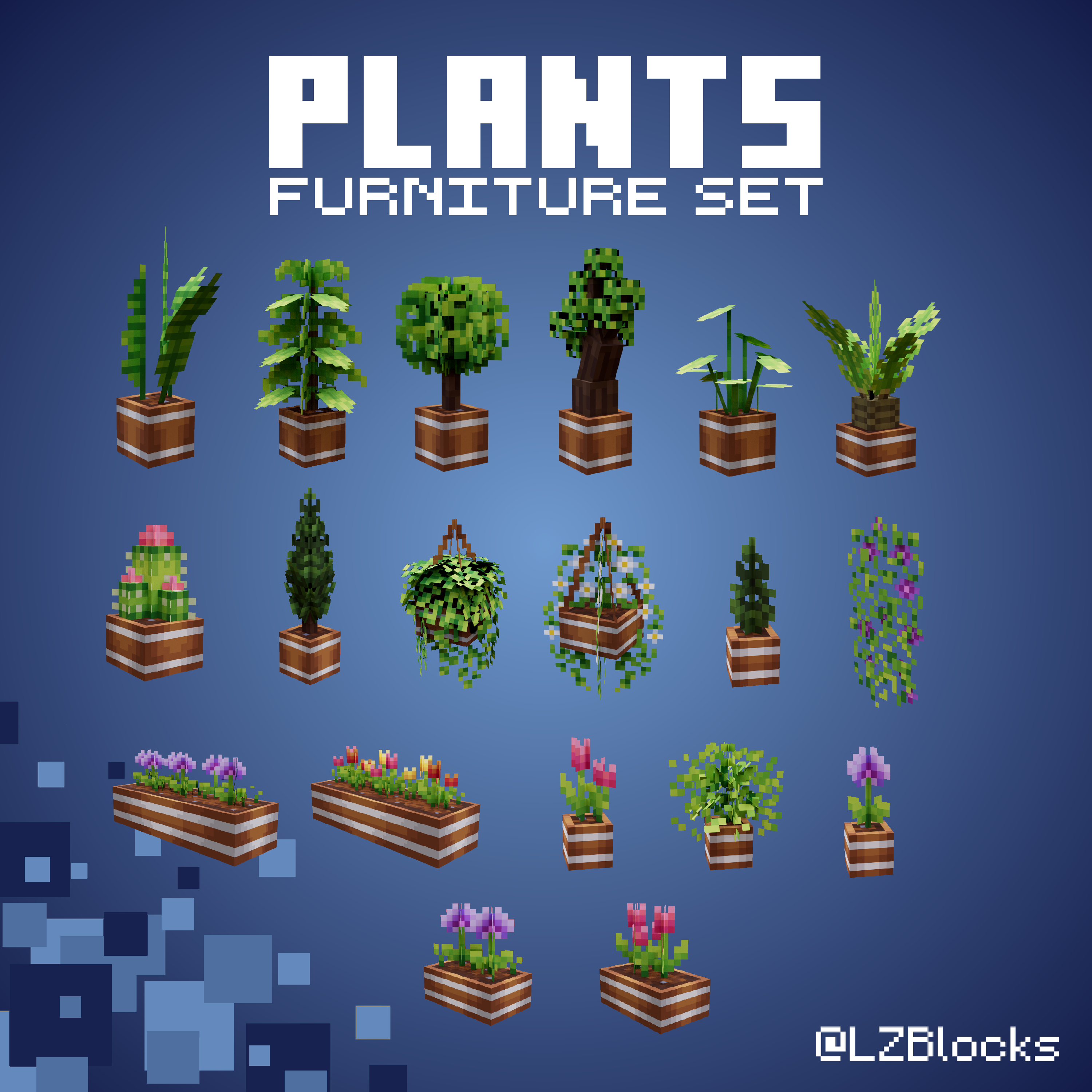 Plants Furniture Set preview image