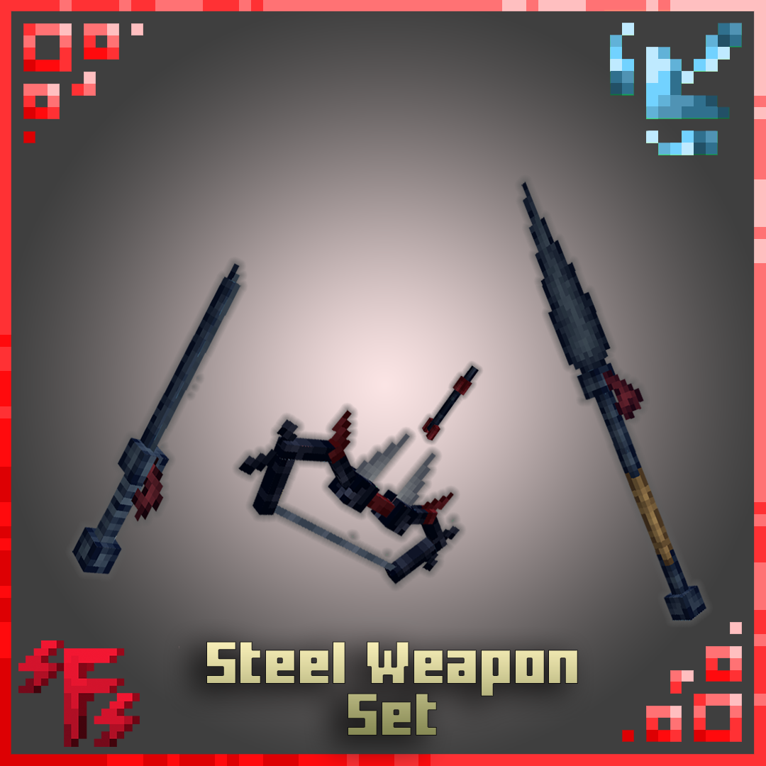 Steel Weapons Pack preview image