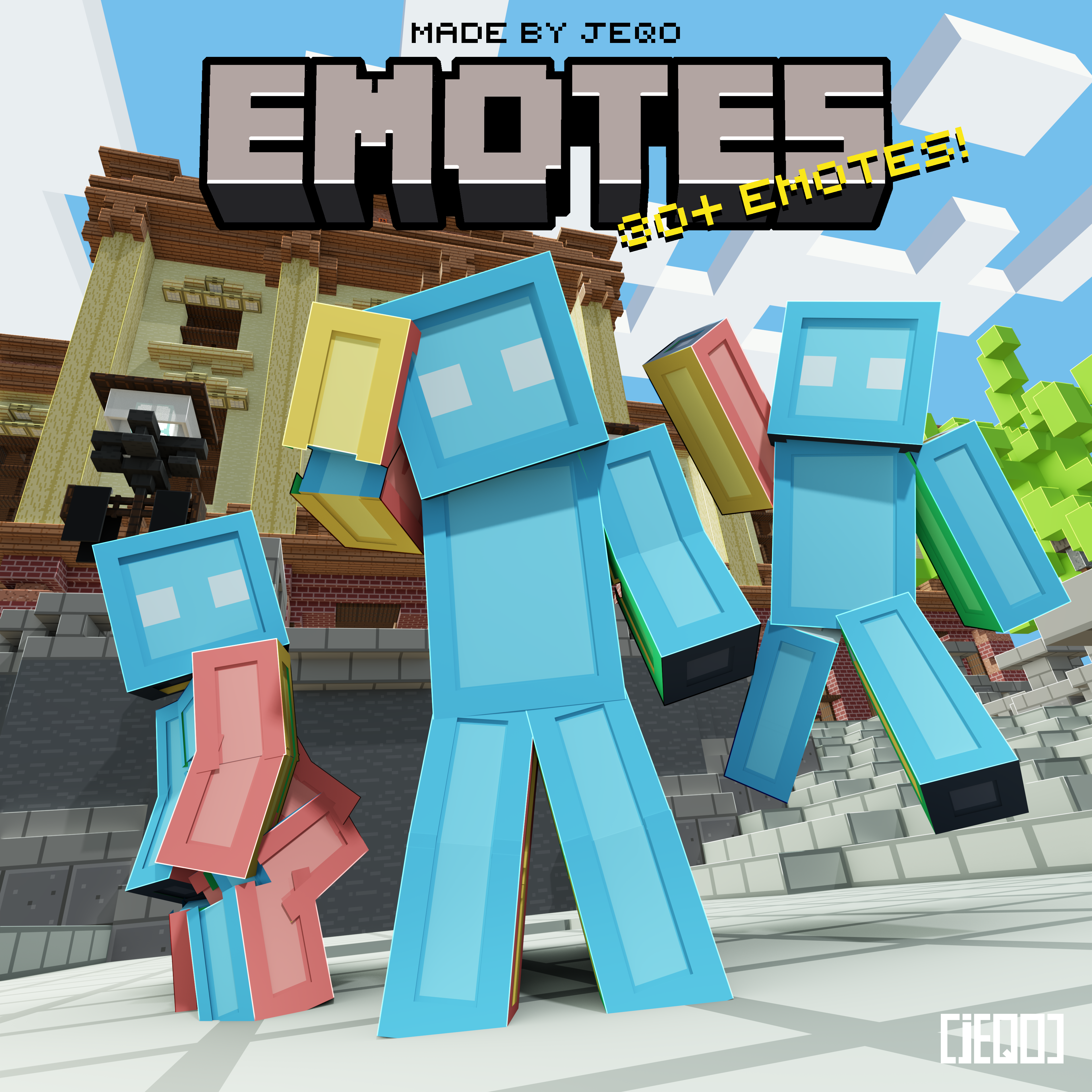 Emotes Pack (for MCCosmetics) preview image