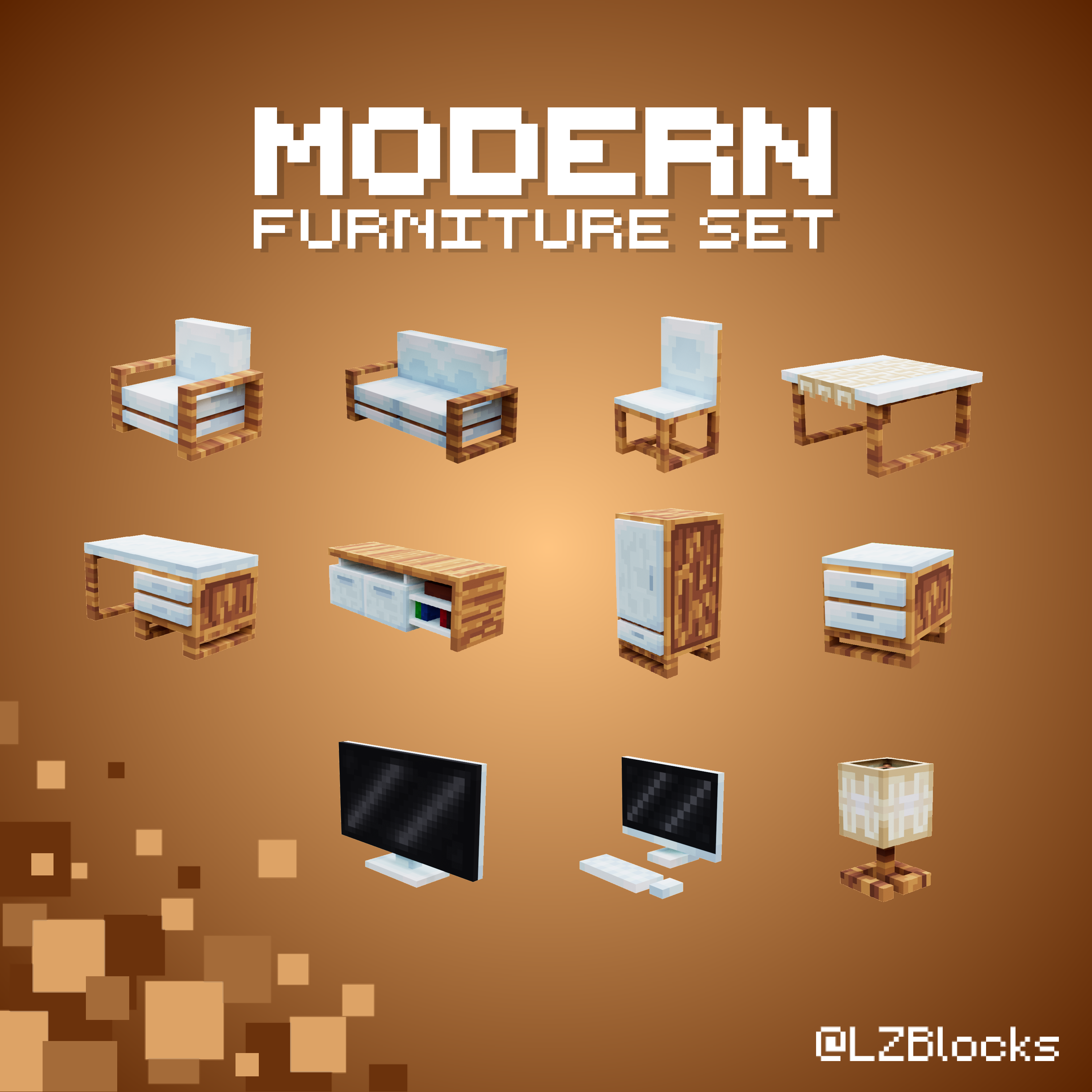 Modern Furniture Set preview image