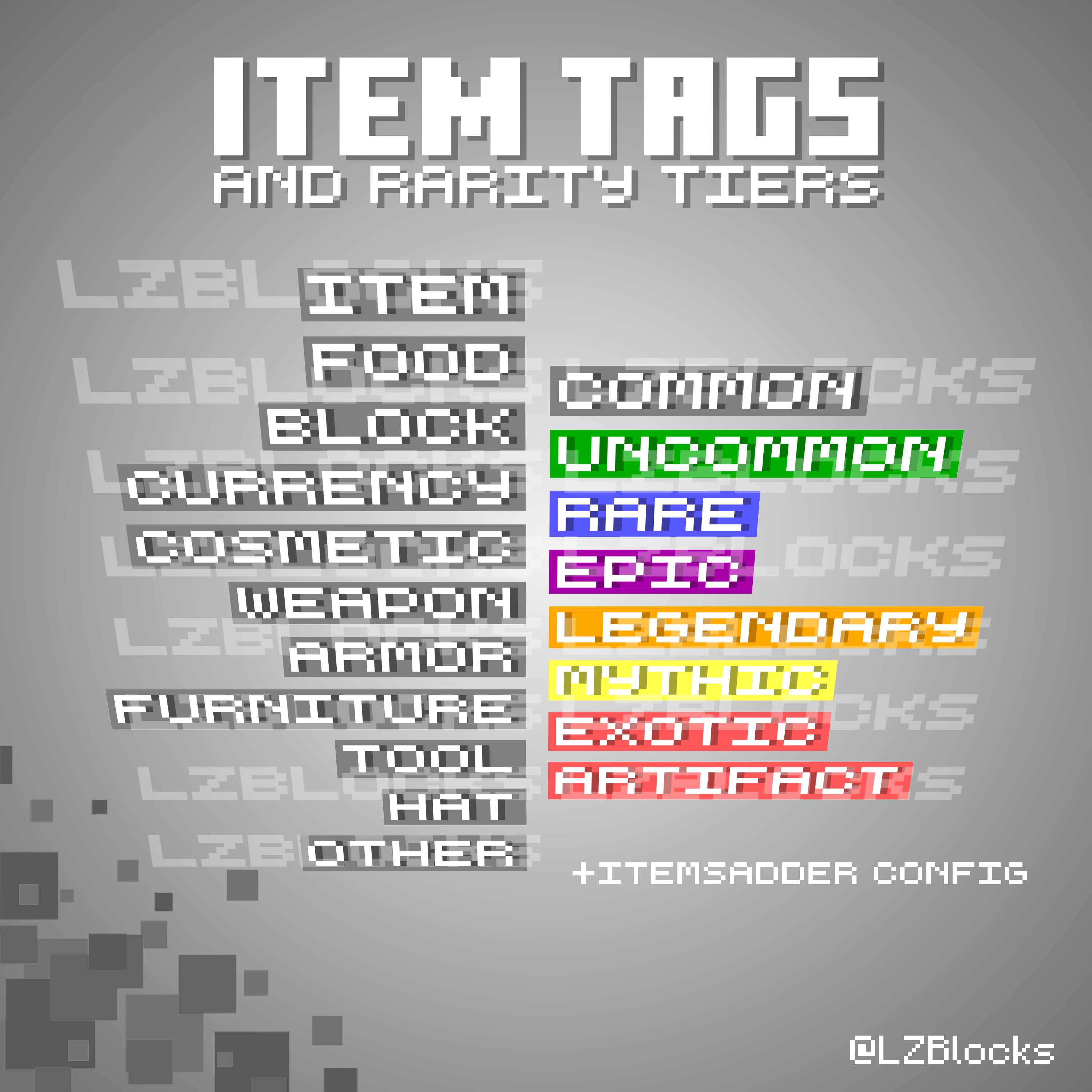 Item Tags & Rarity Tiers preview image