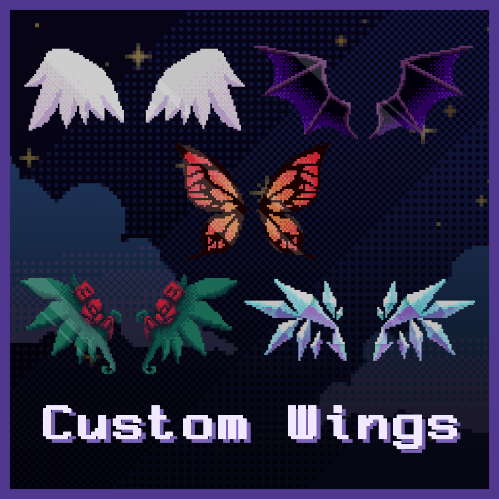 Custom Wings Resource Pack preview image