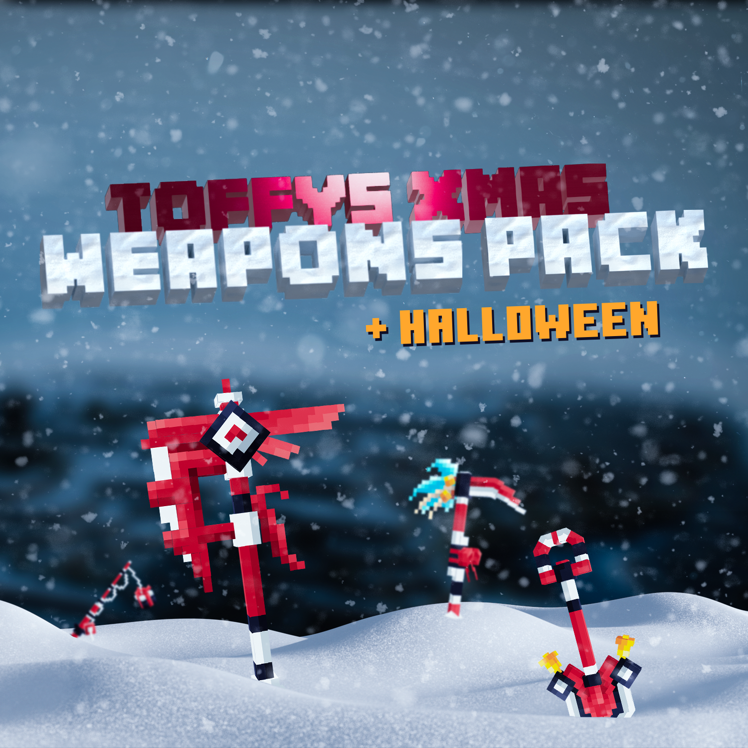 Toffy's Xmas + Halloween Weapons Pack preview image