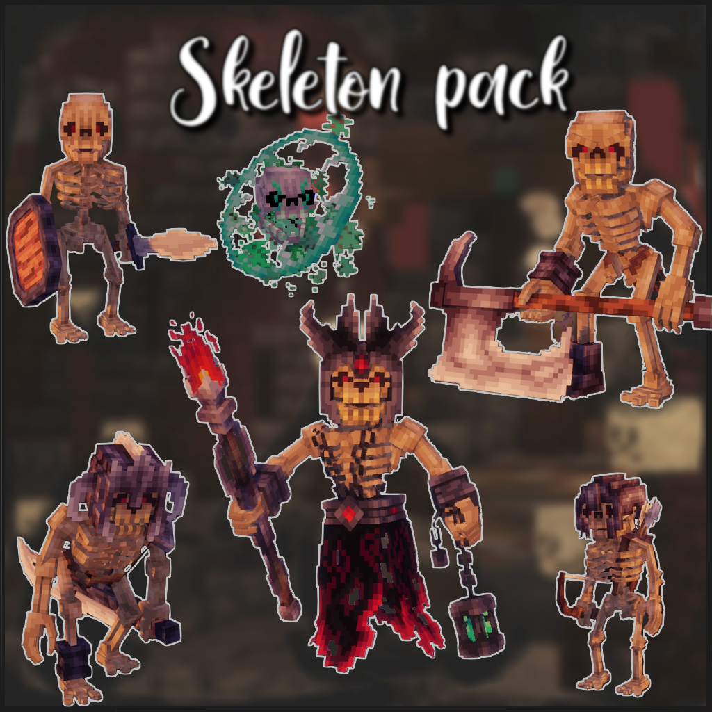 Skeleton Pack - Boss & Mobs preview image