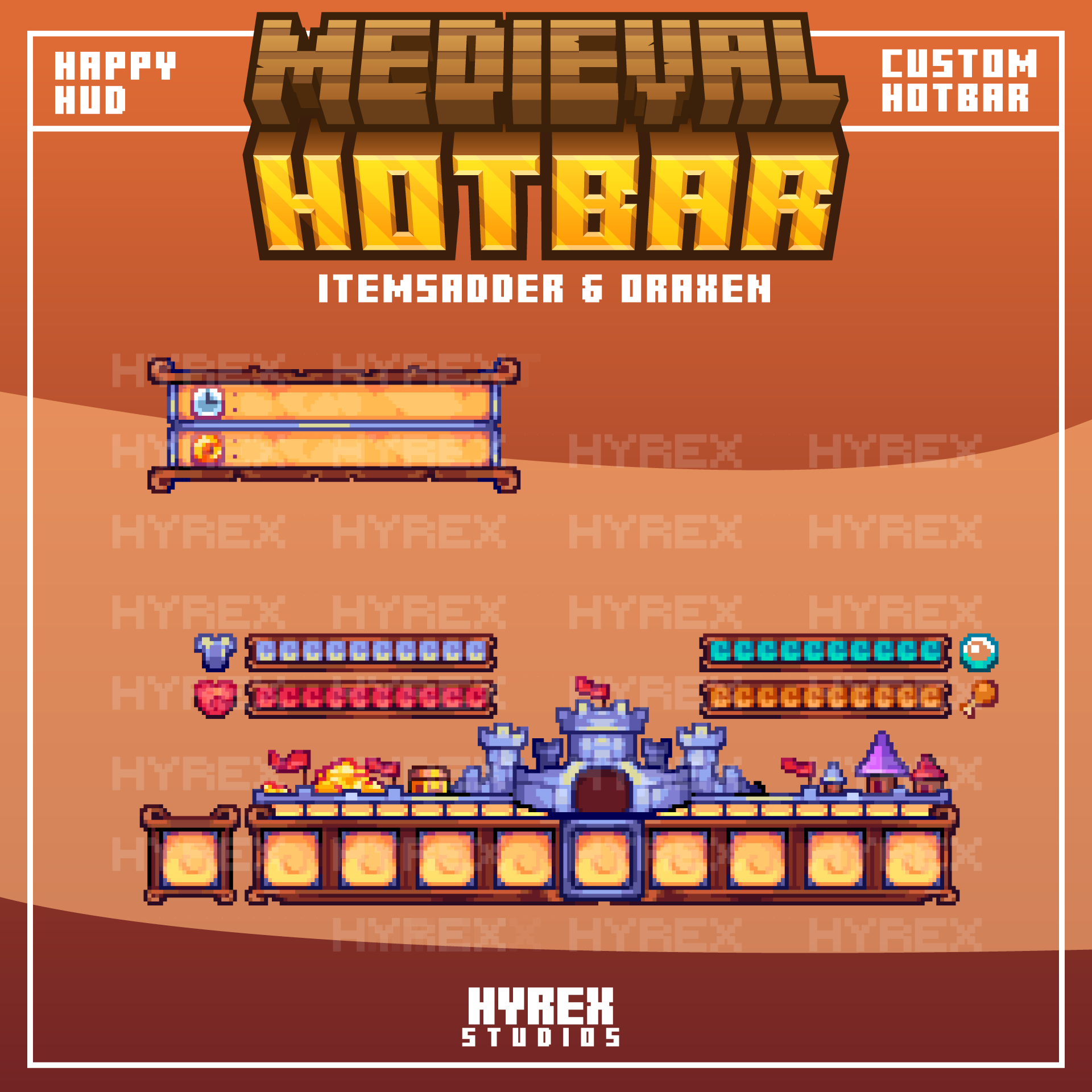 MEDIEVAL HOTBAR 🏰| Hotbar Vol 5 preview image