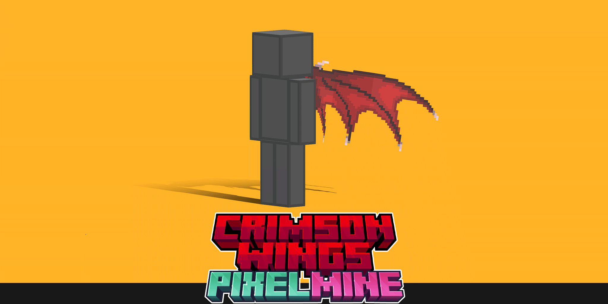 PixelMine | Animated Crimson Wings preview image