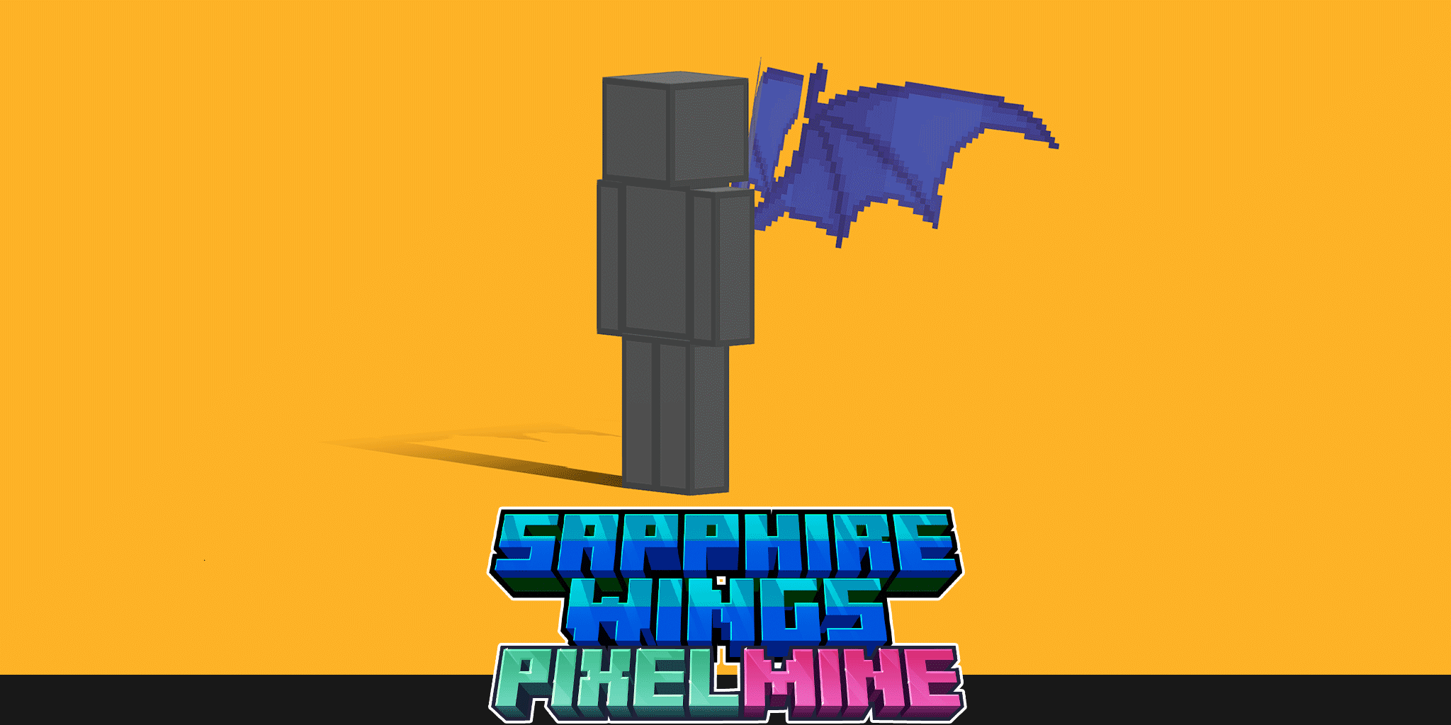 PixelMine | Animated Sapphire Wings preview image