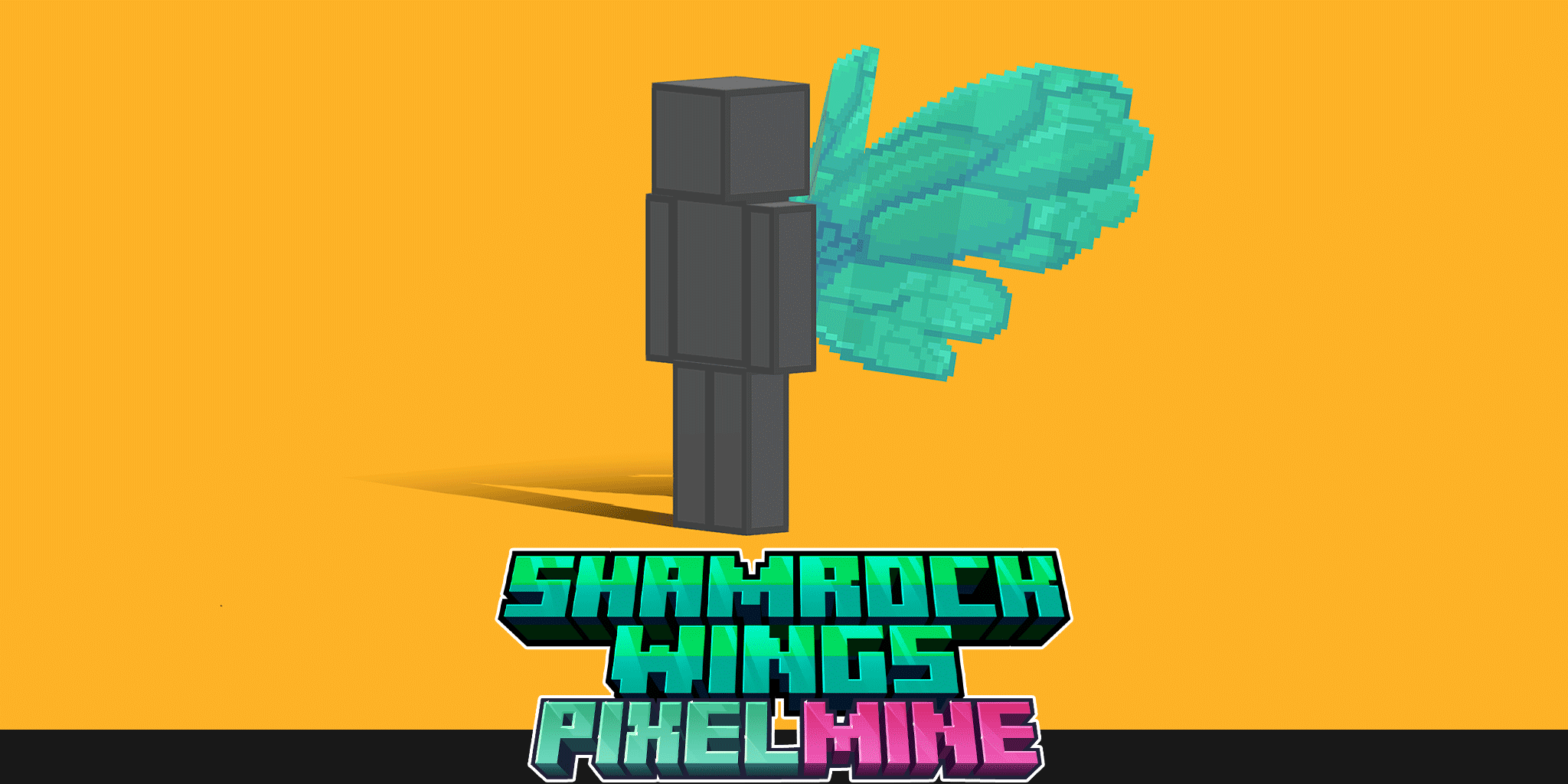 PixelMine | Animated Shamrock Wings preview image