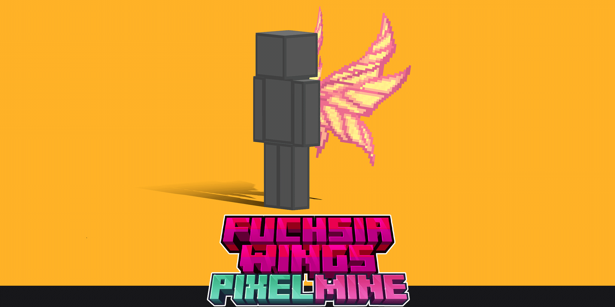 PixelMine | Animated Fuchsia Wings preview image