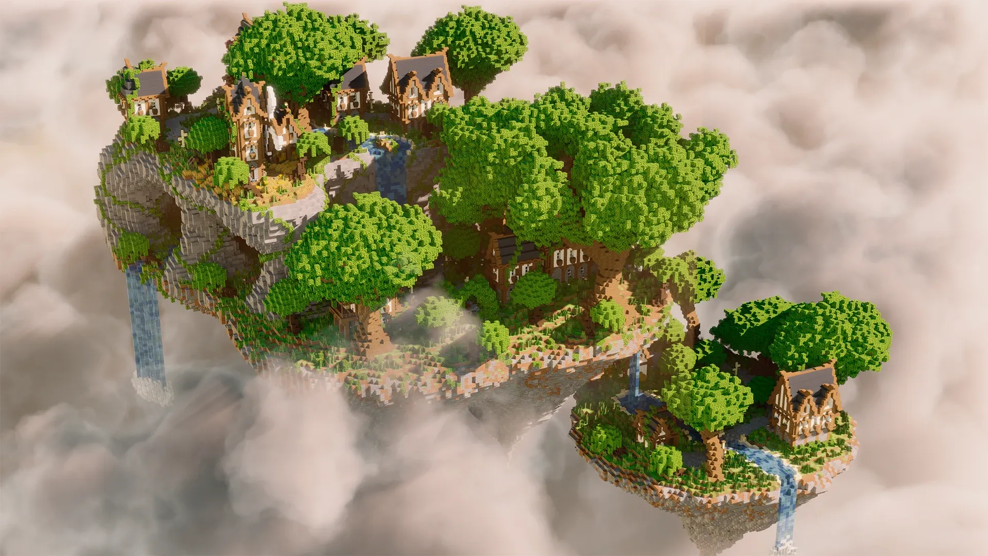 Minecraft medieval spawn hub 