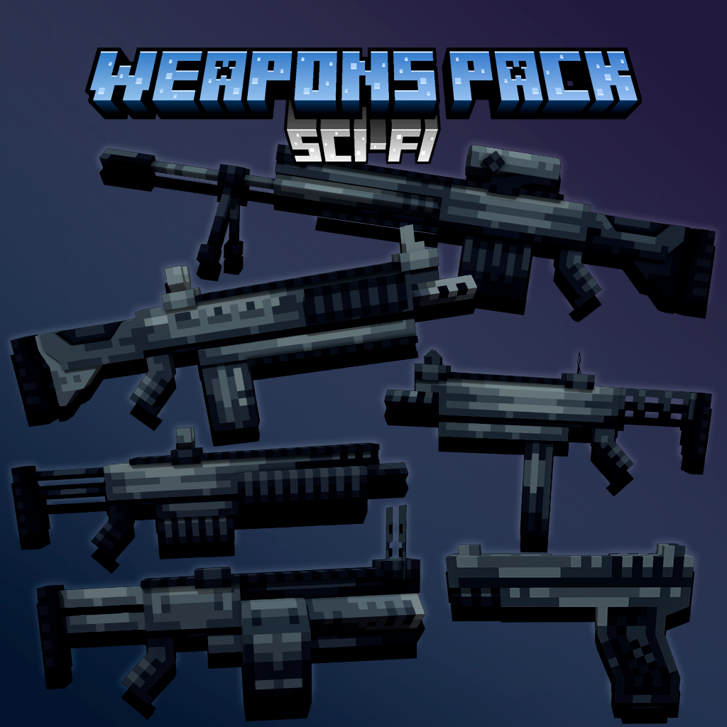 SCI-FI Dark Weapon Pack preview image