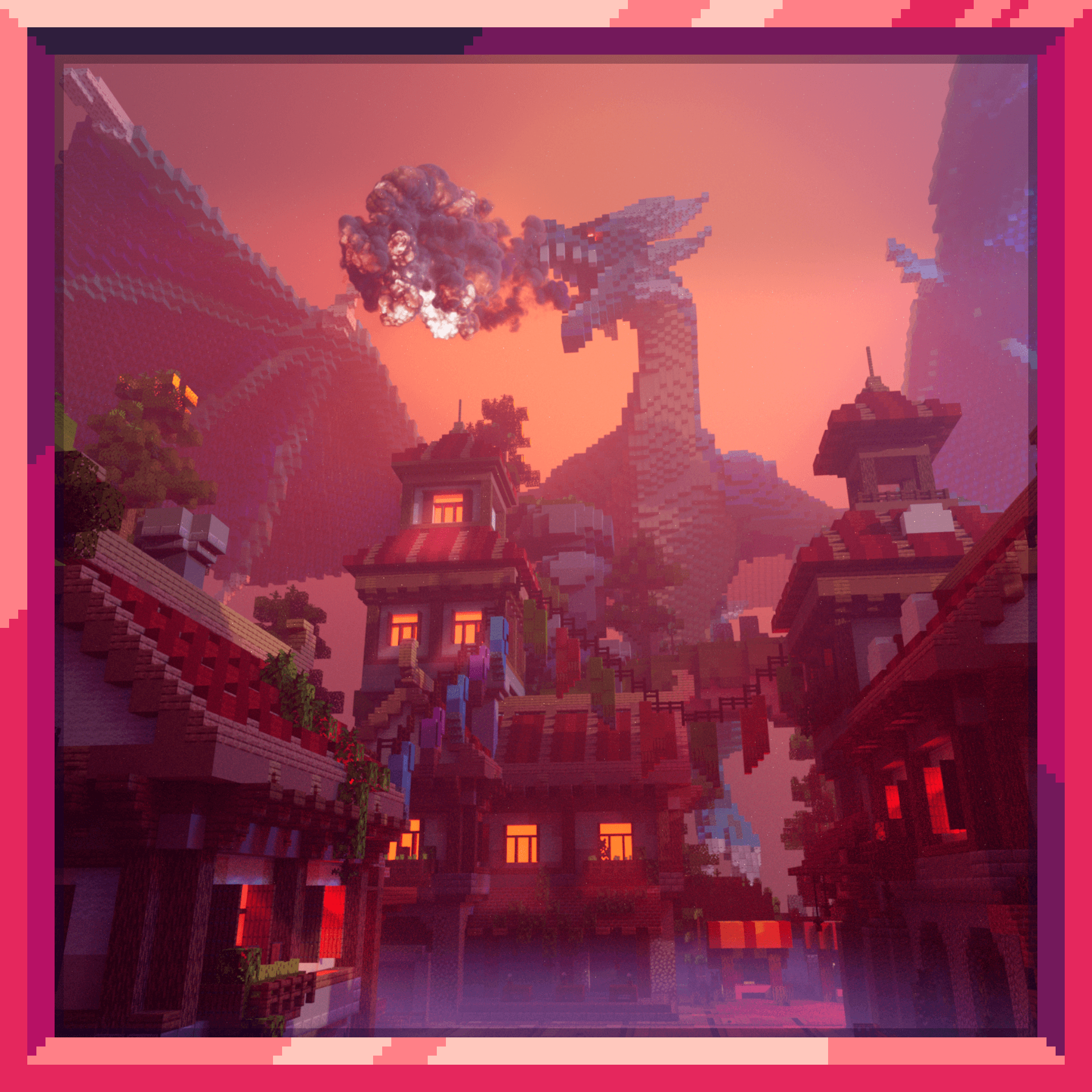 Dragon Village - Minecraft Spawn preview image