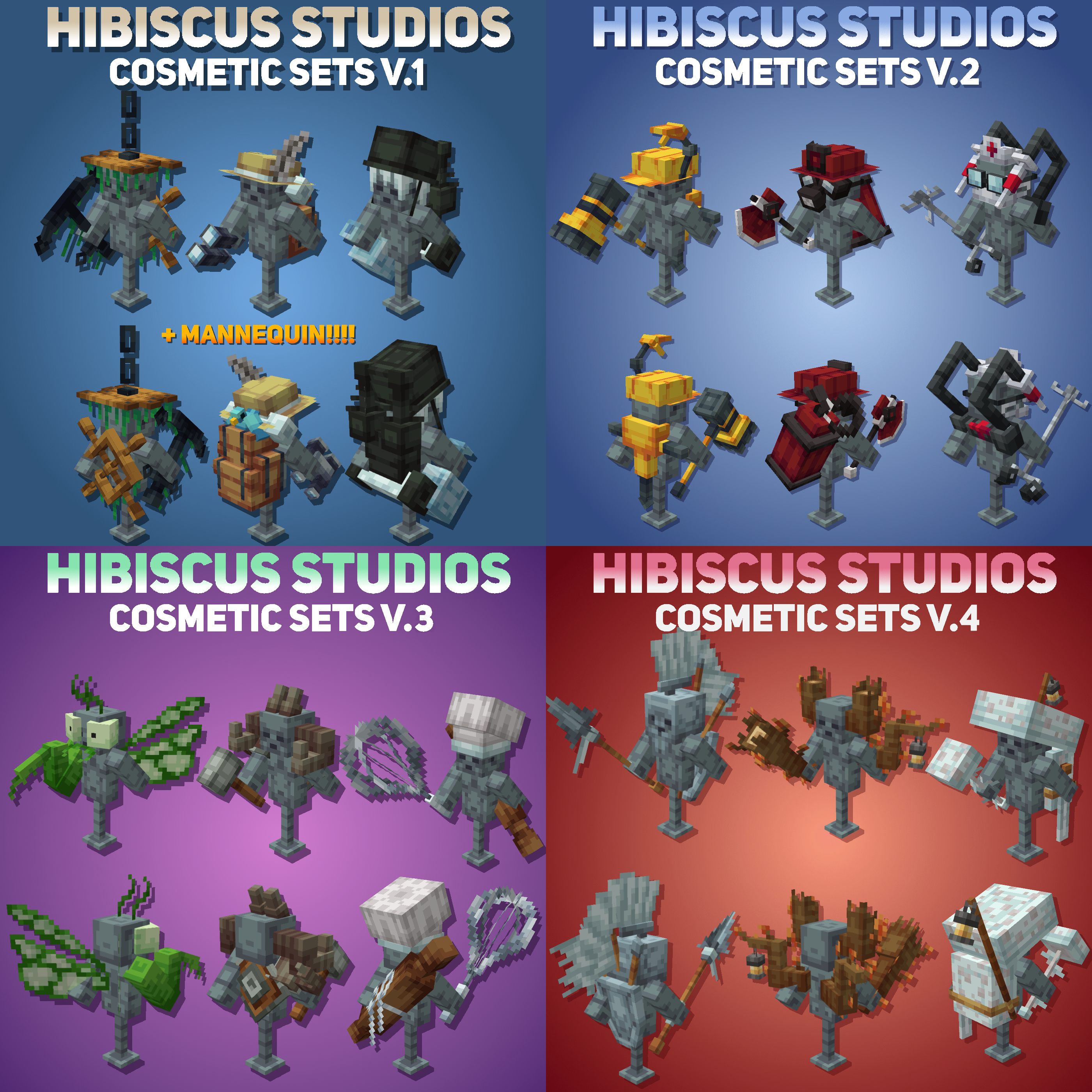 Hibiscus Cosmetics 1-4 Bundle preview image