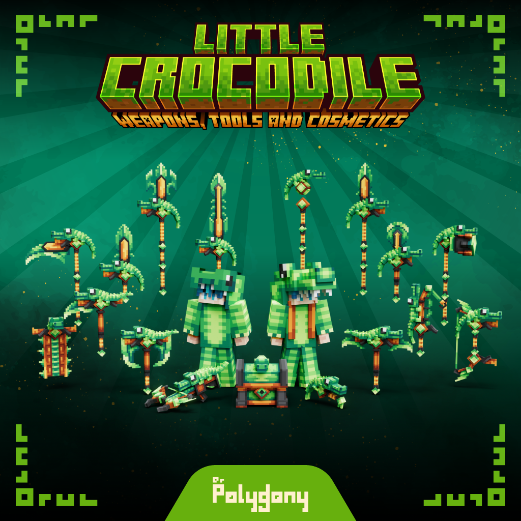 Little Crocodile Weapons & Tools Set preview image