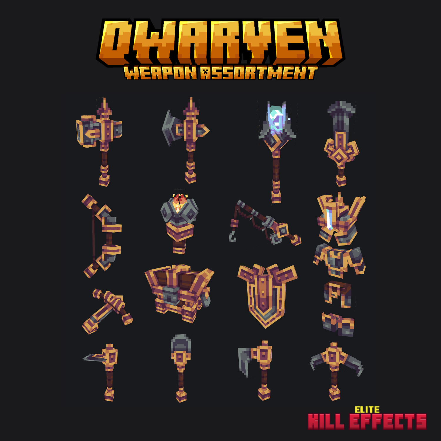Dwarven Weapon Assortment + Kill-Effect preview image