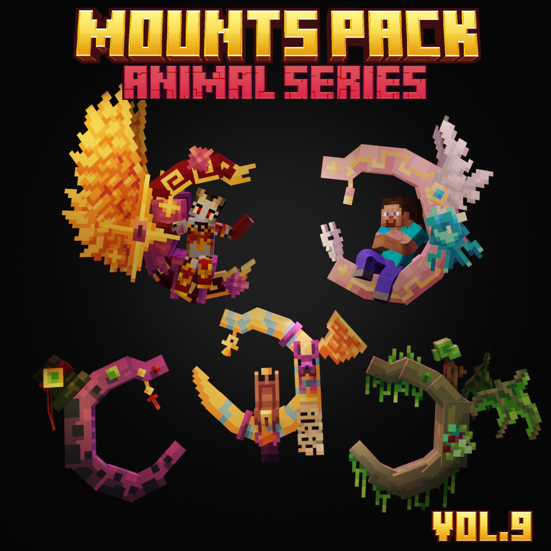 Mounts Pack Animal Series Vol.9 preview image