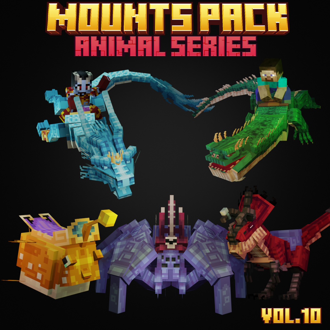 Mounts Pack Animal Series Vol.10 preview image