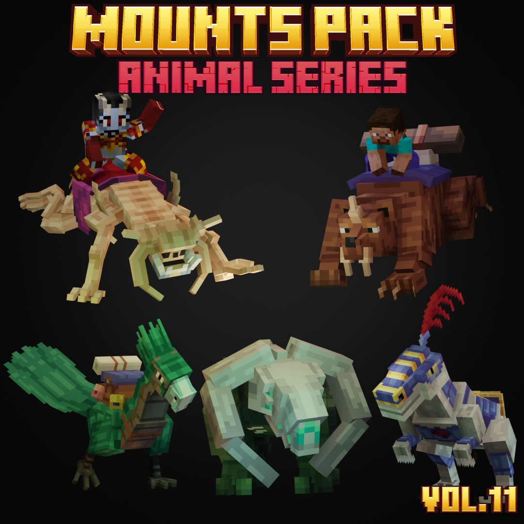 Mounts Pack Animal Series Vol.11 preview image