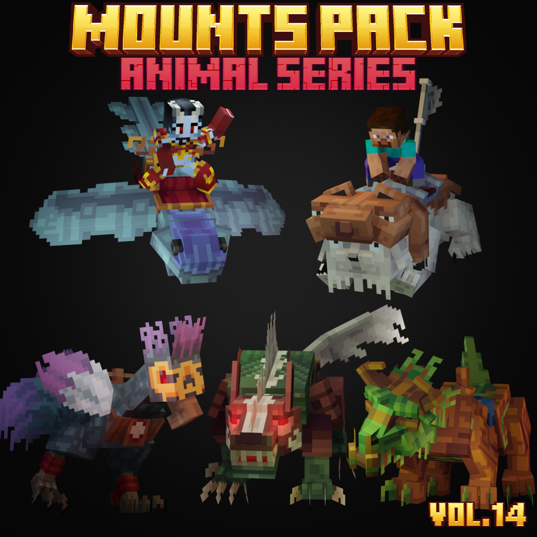 Mounts Pack Animal Series Vol.14 preview image