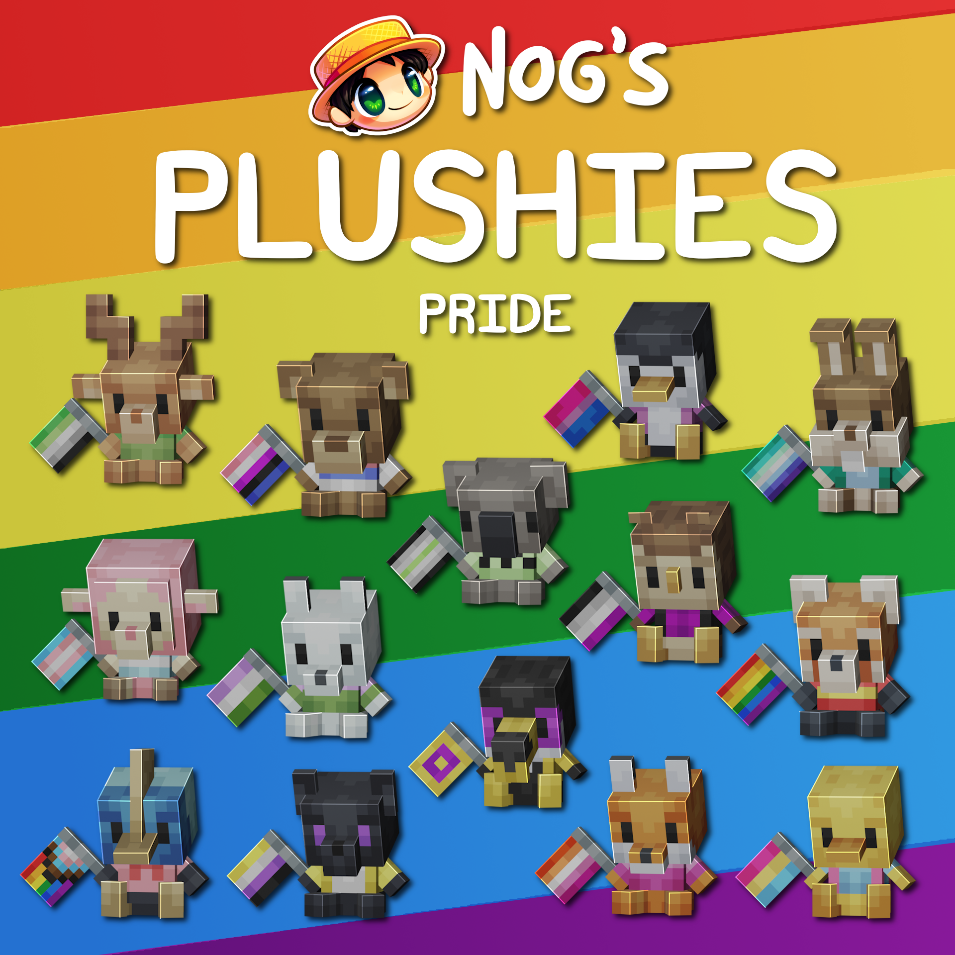 Nog's Plushies [Pride] preview image