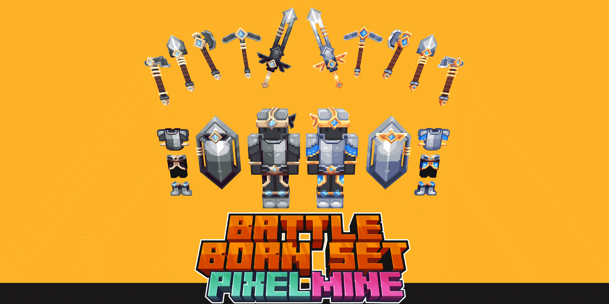 PixelMine | Battle Born + Gleam Models preview image