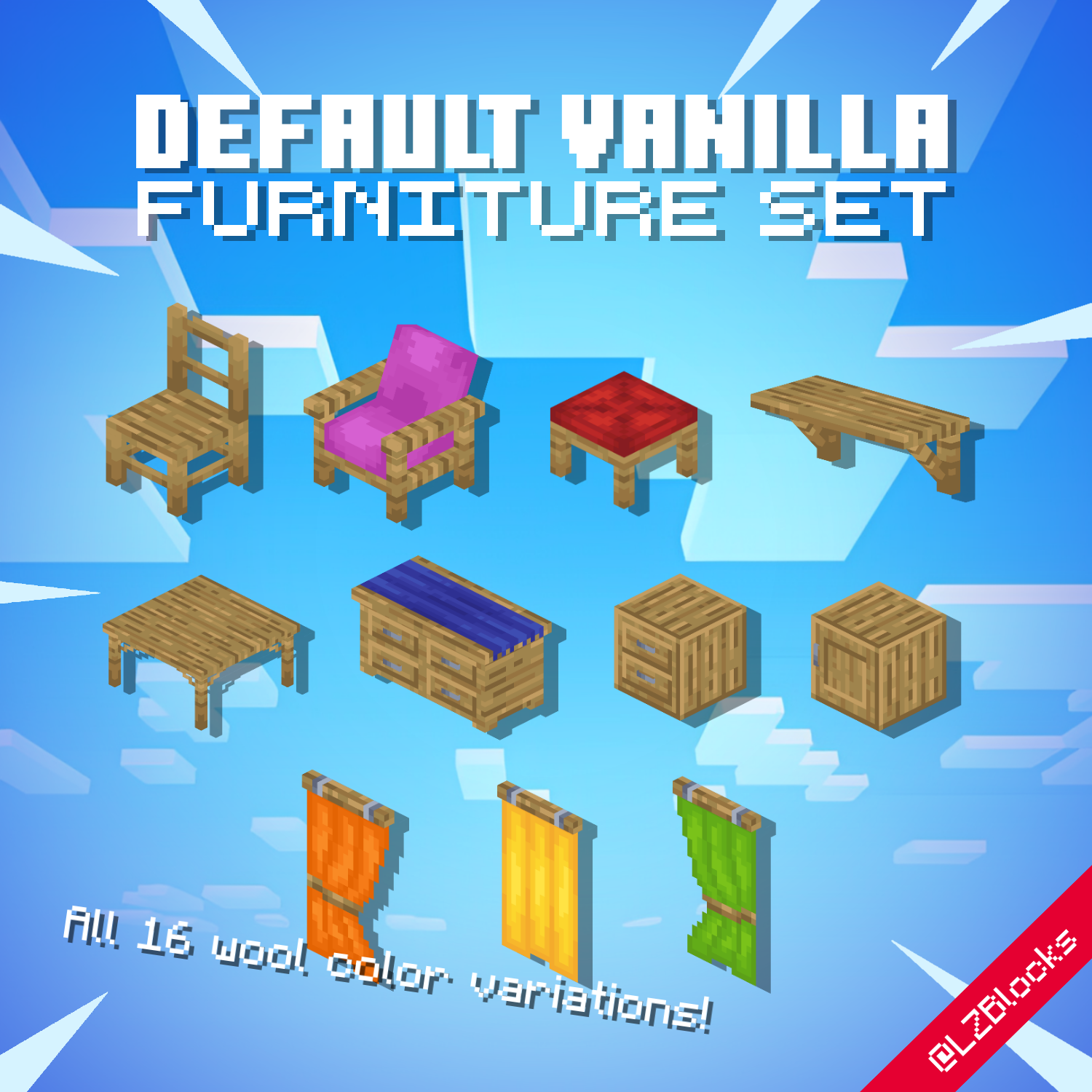 Default Vanilla Furniture Set preview image