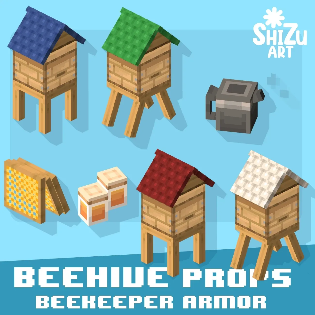 Beehive Props + Beekeeper Outfit preview image