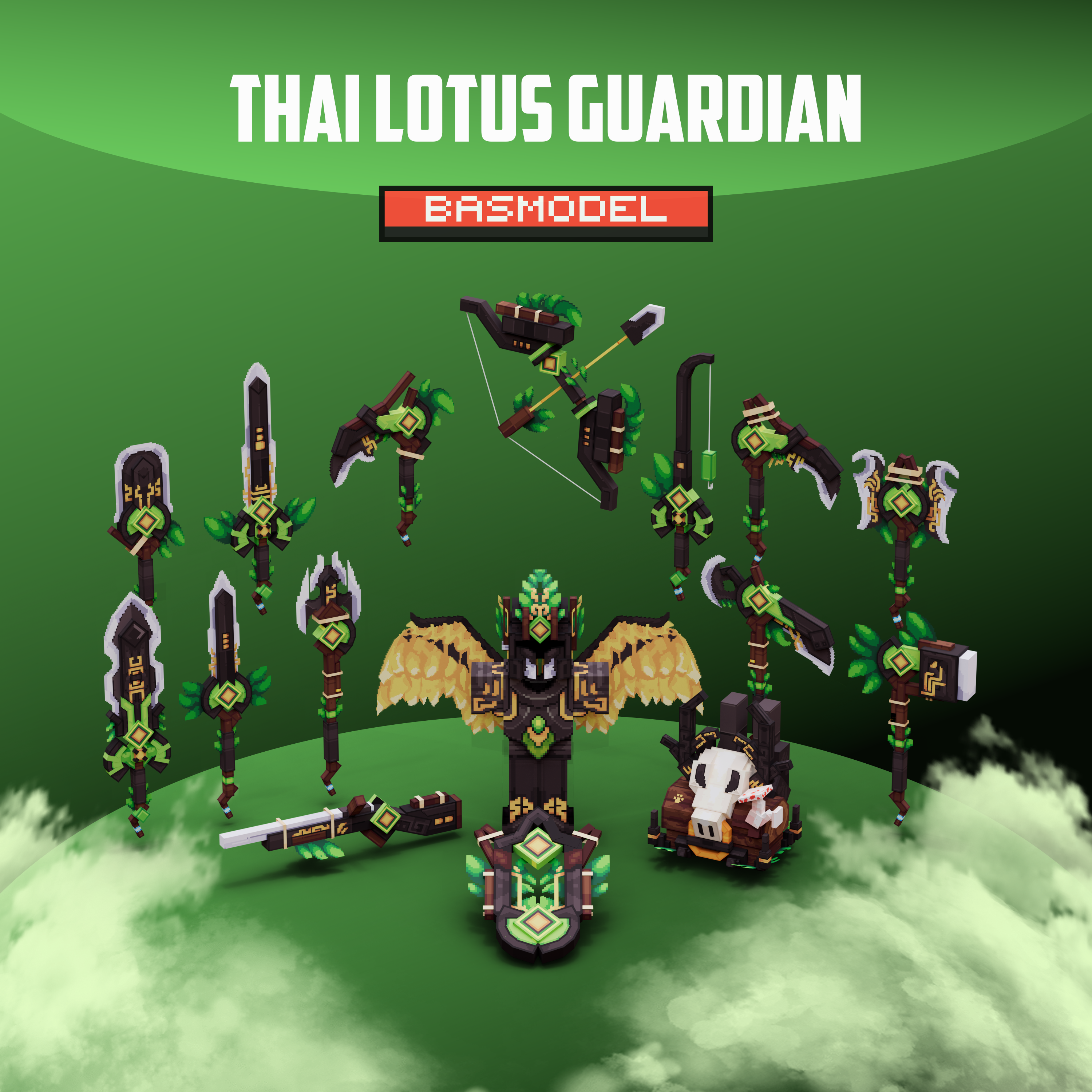 Thai lotus guardian preview image
